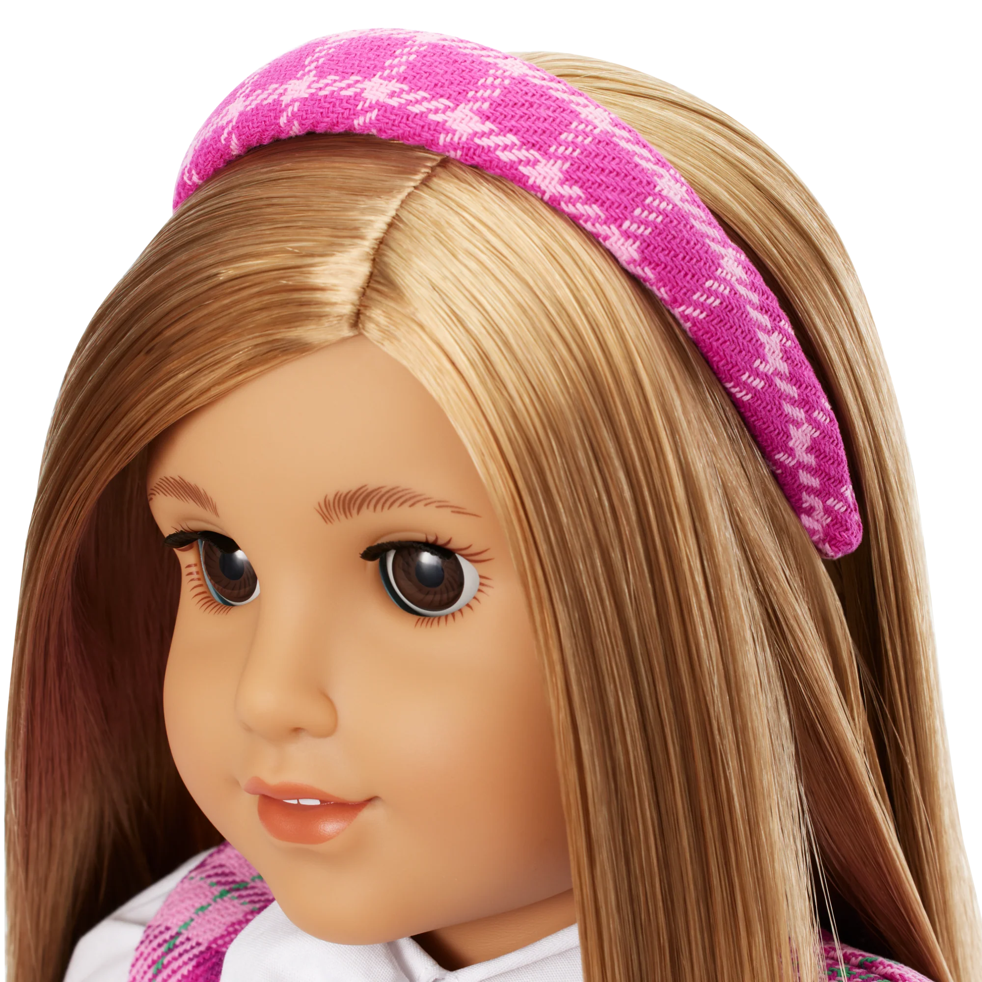 Pink & Preppy Outfit & We Heart Fashion Accessories for 18-inch Dolls