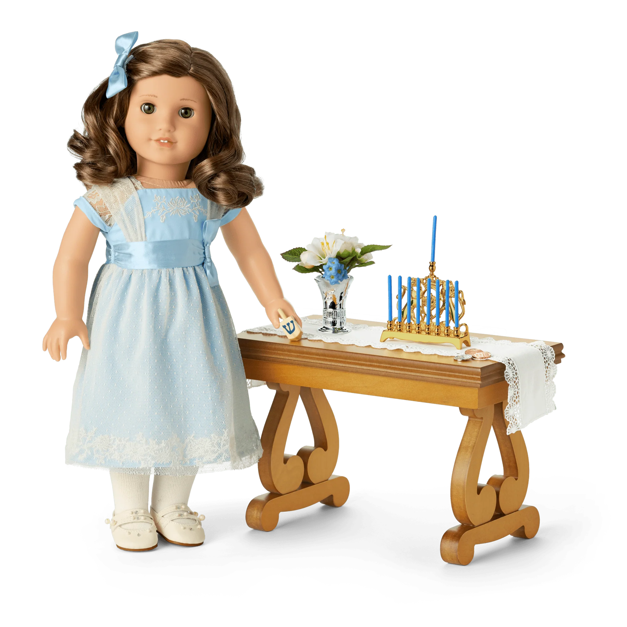 Rebecca’s™ Hanukkah Outfit for 18-inch Dolls (Historical Characters)