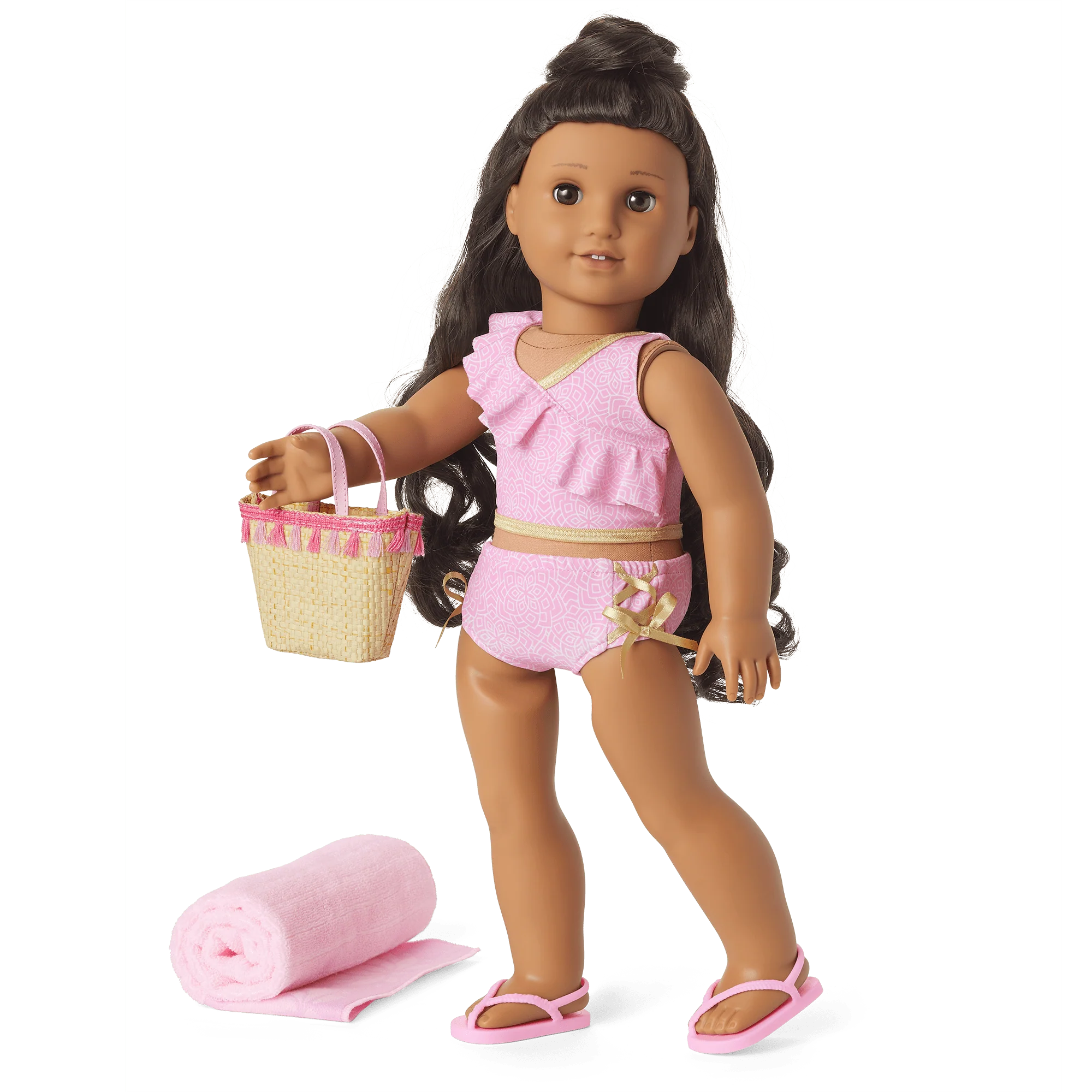 Rosy Resort Swimsuit for 18-inch Dolls 2 Rosy Resort Swimsuit for 18-inch Dolls