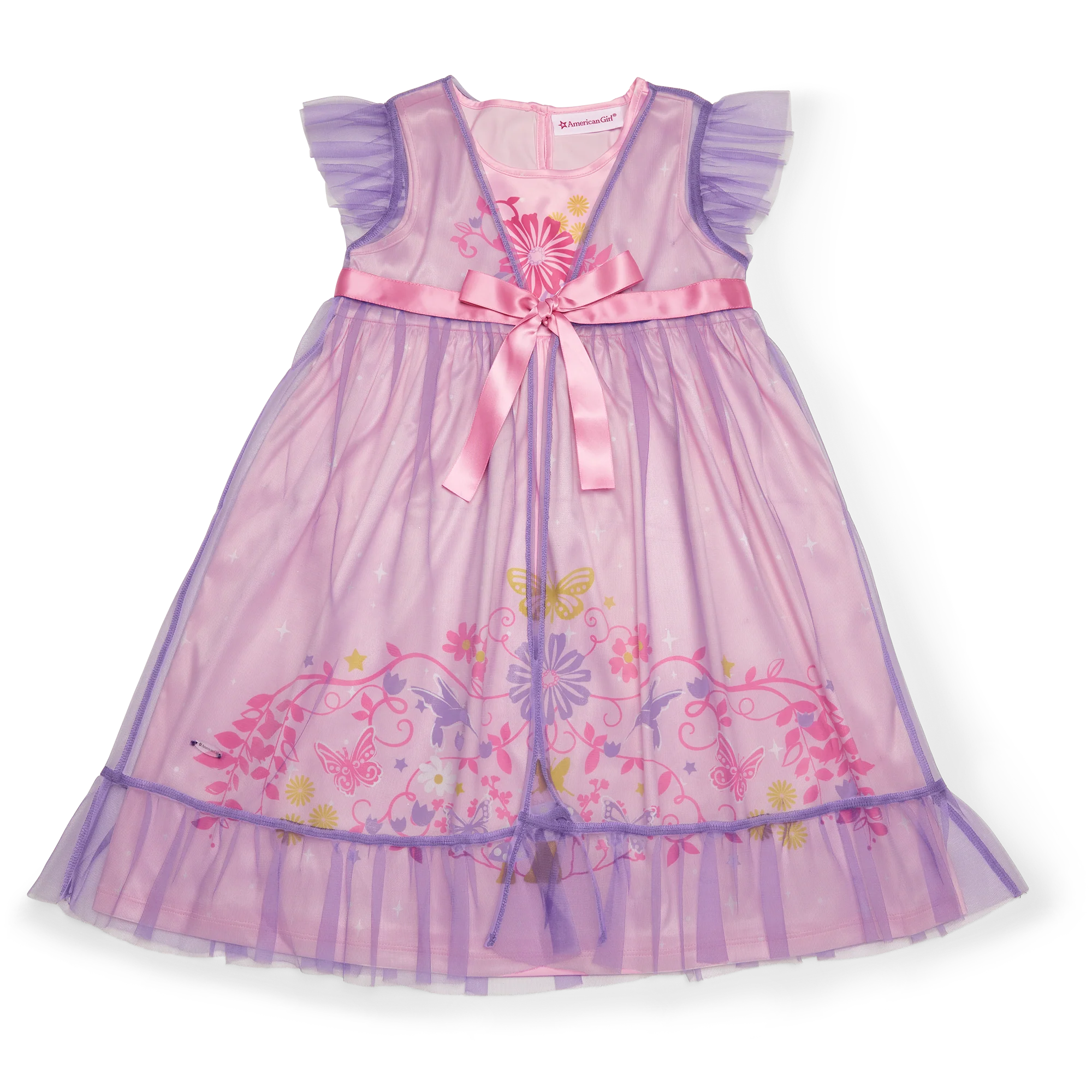 Royal Ruffles Nightie and Robe for Little Girls & WellieWishers™ Dolls 6 Royal Ruffles Nightie and Robe for Little Girls & WellieWishers™ Dolls