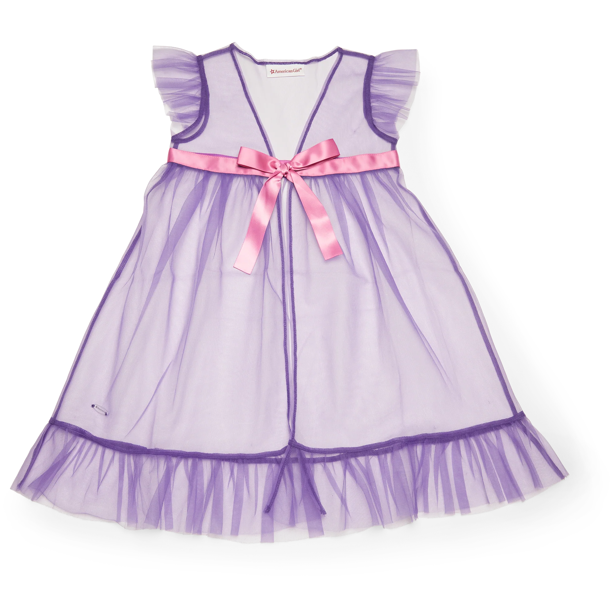 Royal Ruffles Nightie and Robe for Little Girls & WellieWishers™ Dolls 7 Royal Ruffles Nightie and Robe for Little Girls & WellieWishers™ Dolls