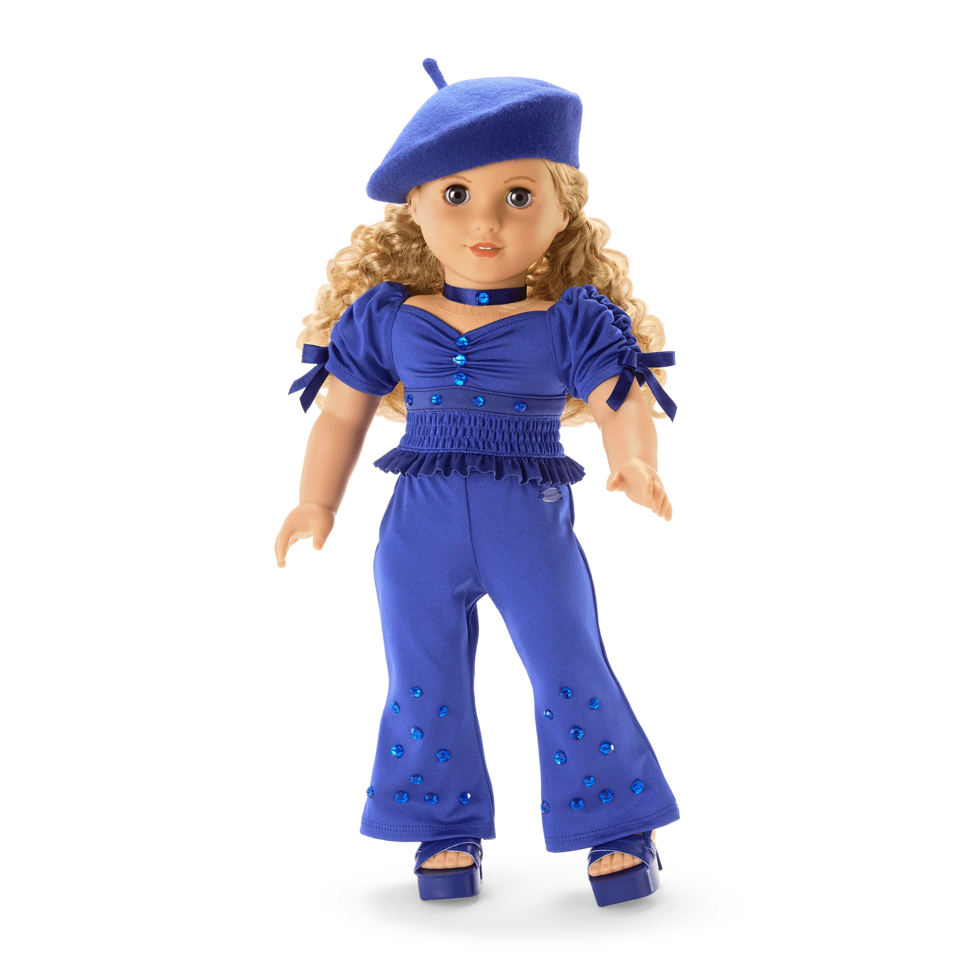 September Sparkling Sapphire Outfit for 18-inch Dolls 2 September Sparkling Sapphire Outfit for 18-inch Dolls