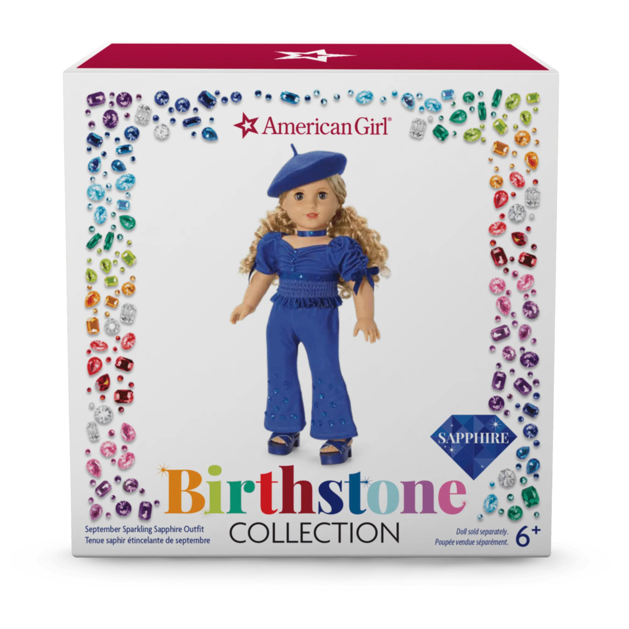 September Sparkling Sapphire Outfit for 18-inch Dolls 7 September Sparkling Sapphire Outfit for 18-inch Dolls