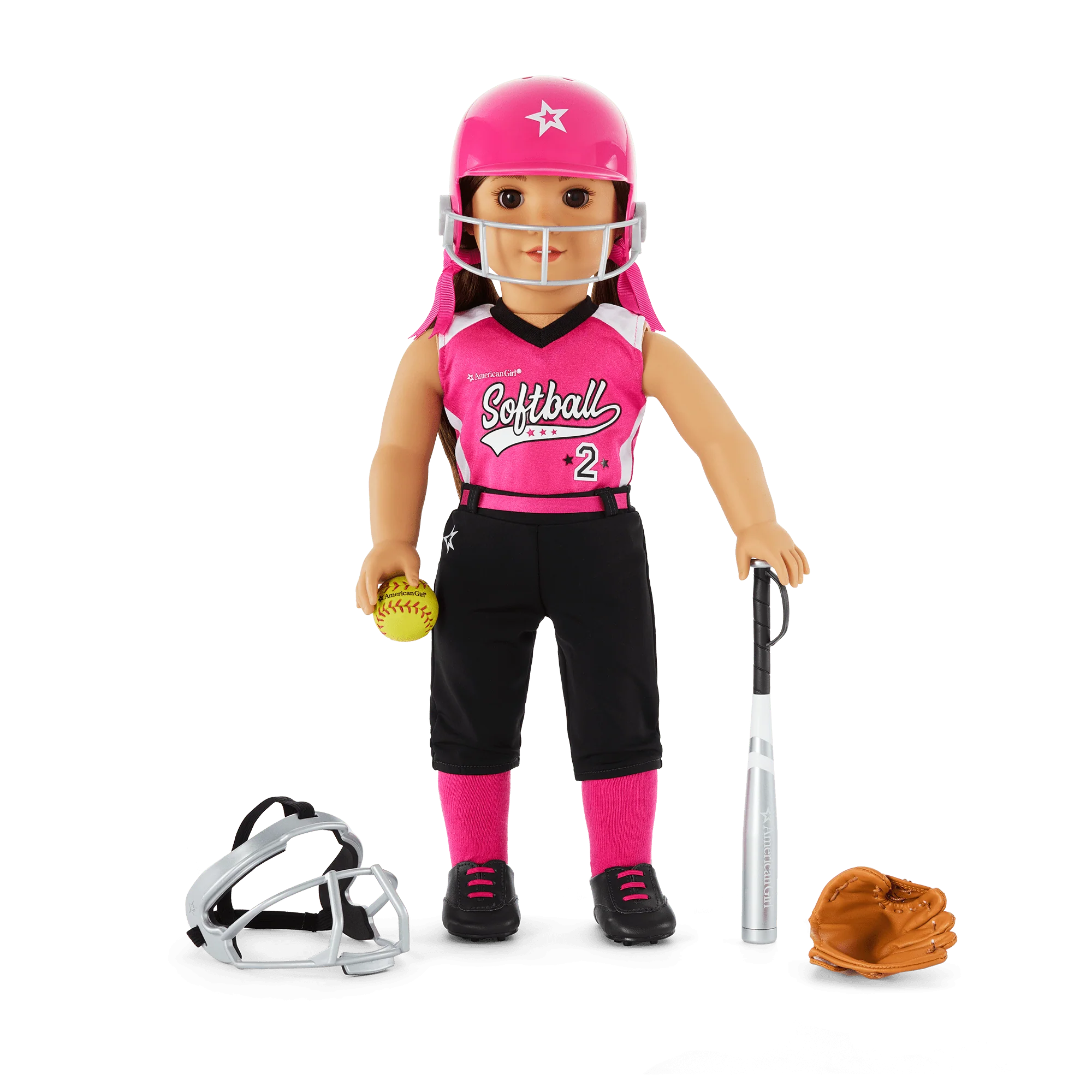 Softball Star Uniform for 18-inch Dolls