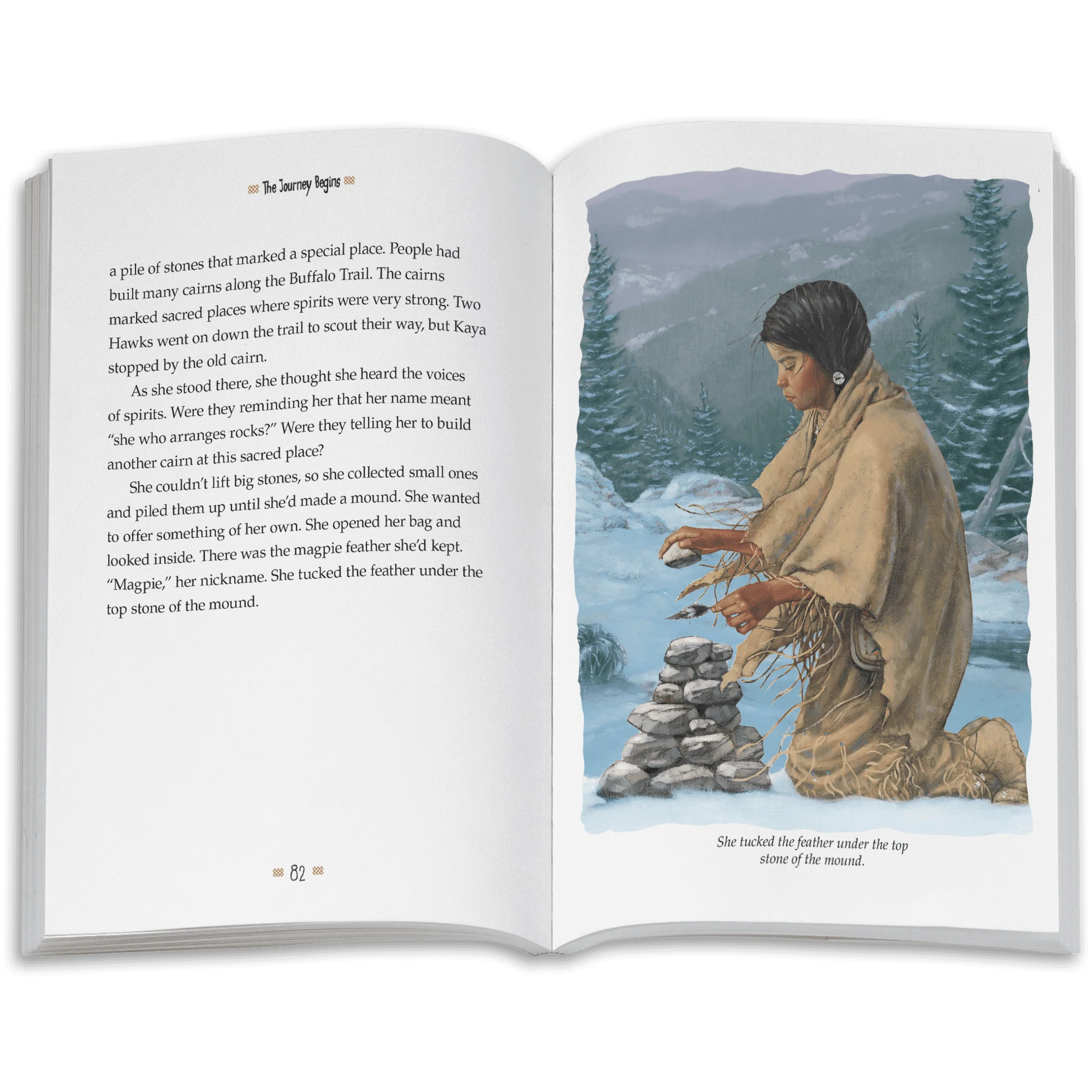 The Journey Begins: Kaya Book 1  (Historical Characters)