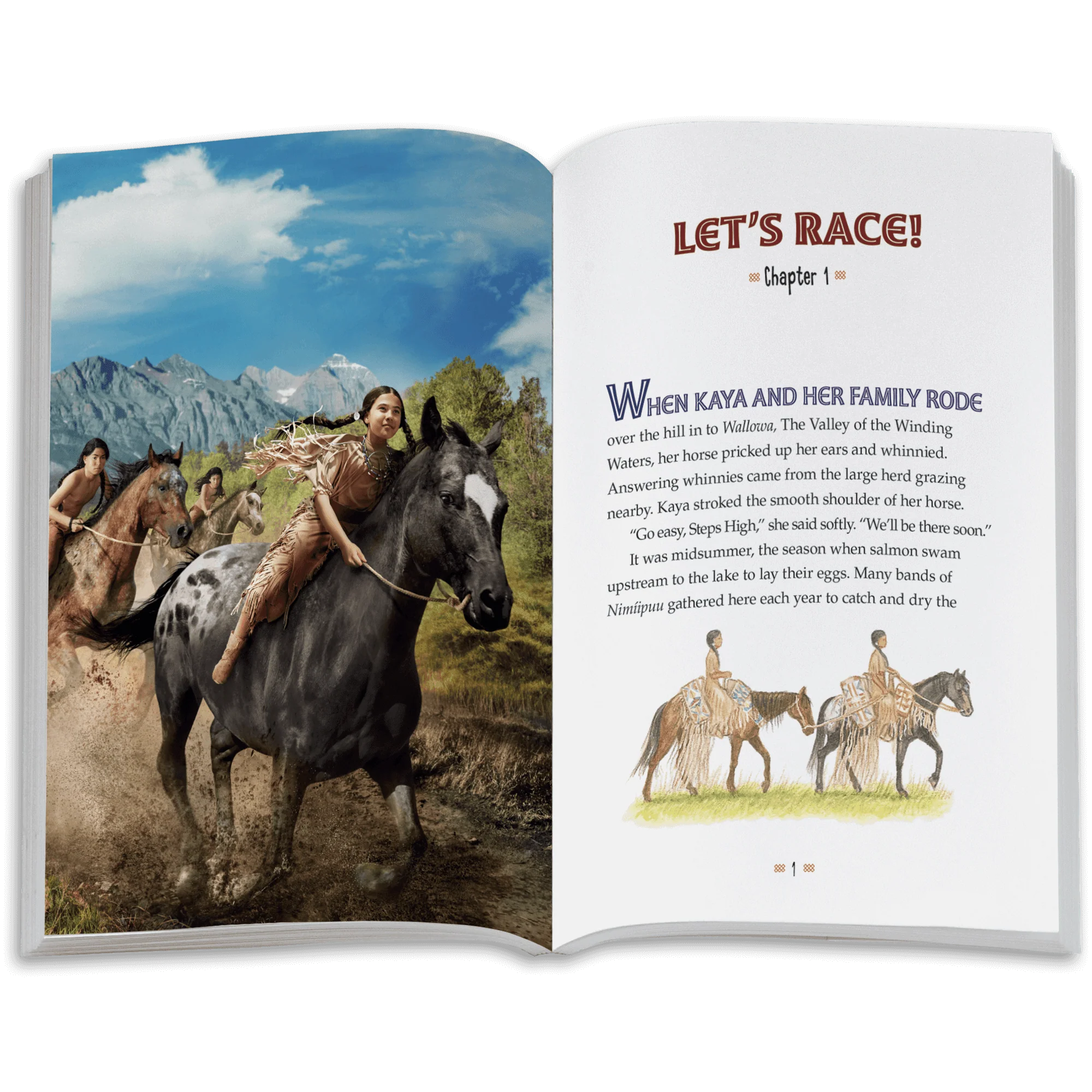 The Journey Begins: Kaya Book 1  (Historical Characters)