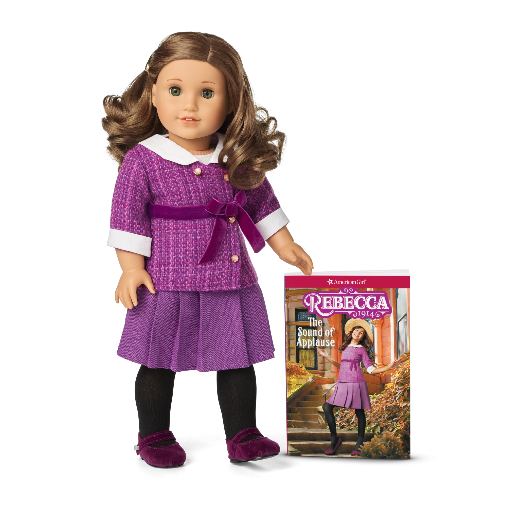 Rebecca™ 18-inch Doll & Book (Historical Characters)