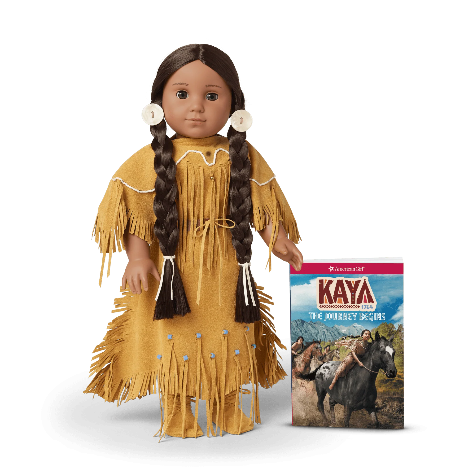 Kaya™ 18-inch Doll & Book (Historical Characters)
