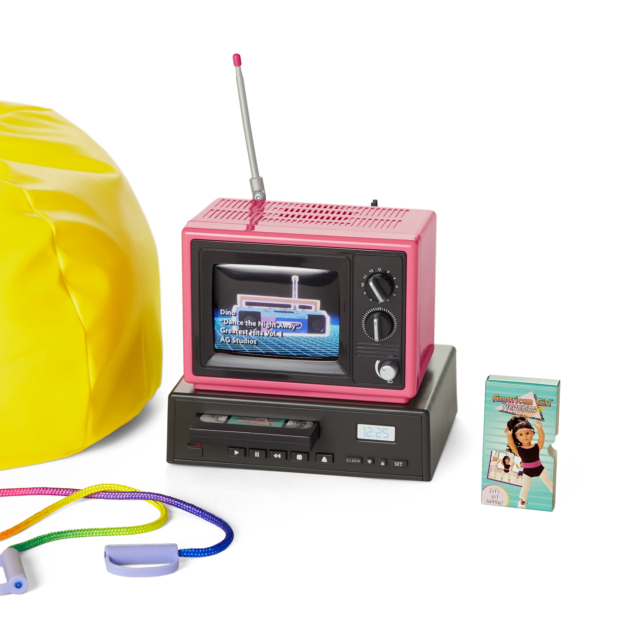 Courtney‘s™ TV & Fitness Accessories for 18-inch Dolls (Historical Characters)