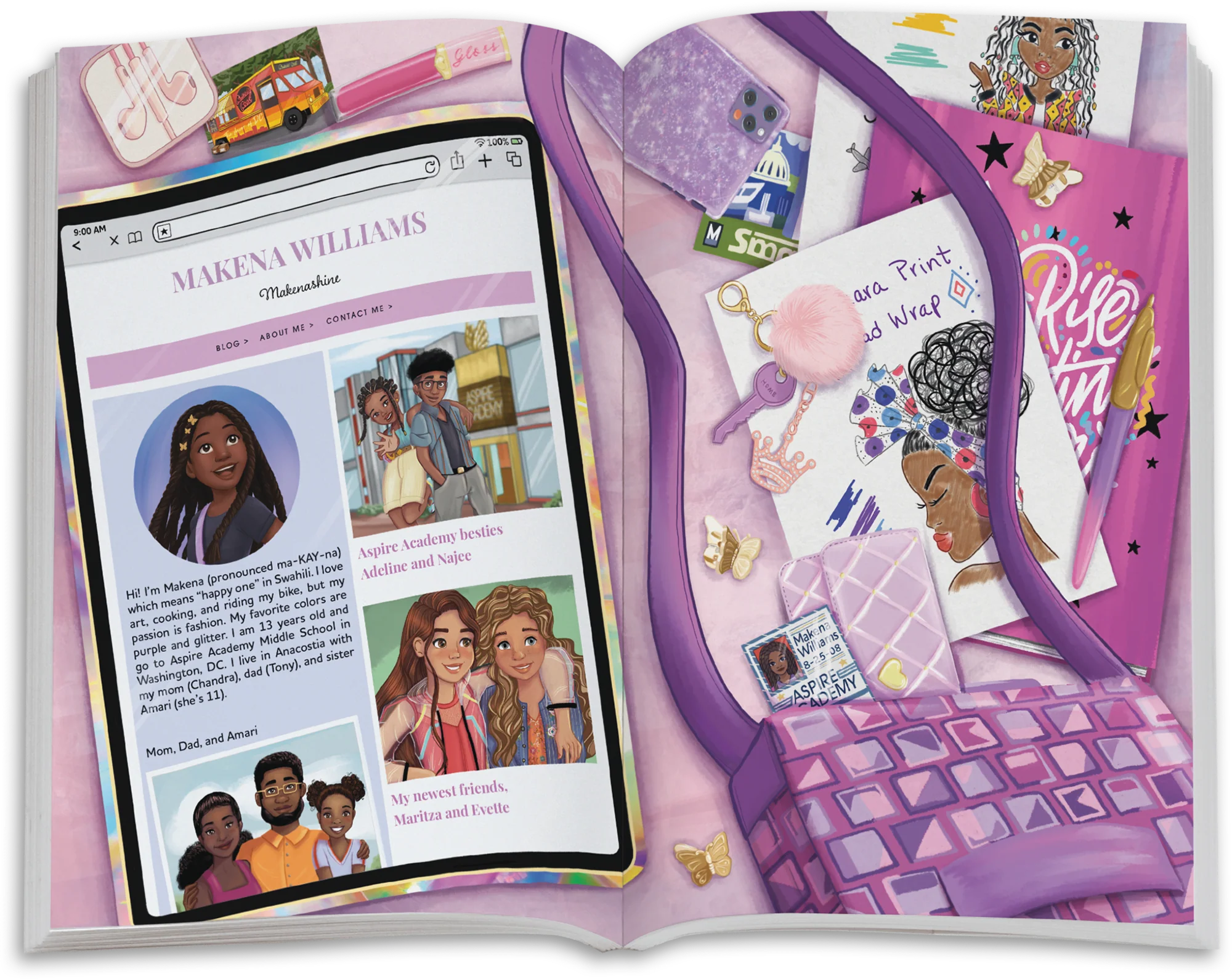 Makena™ Doll & Book