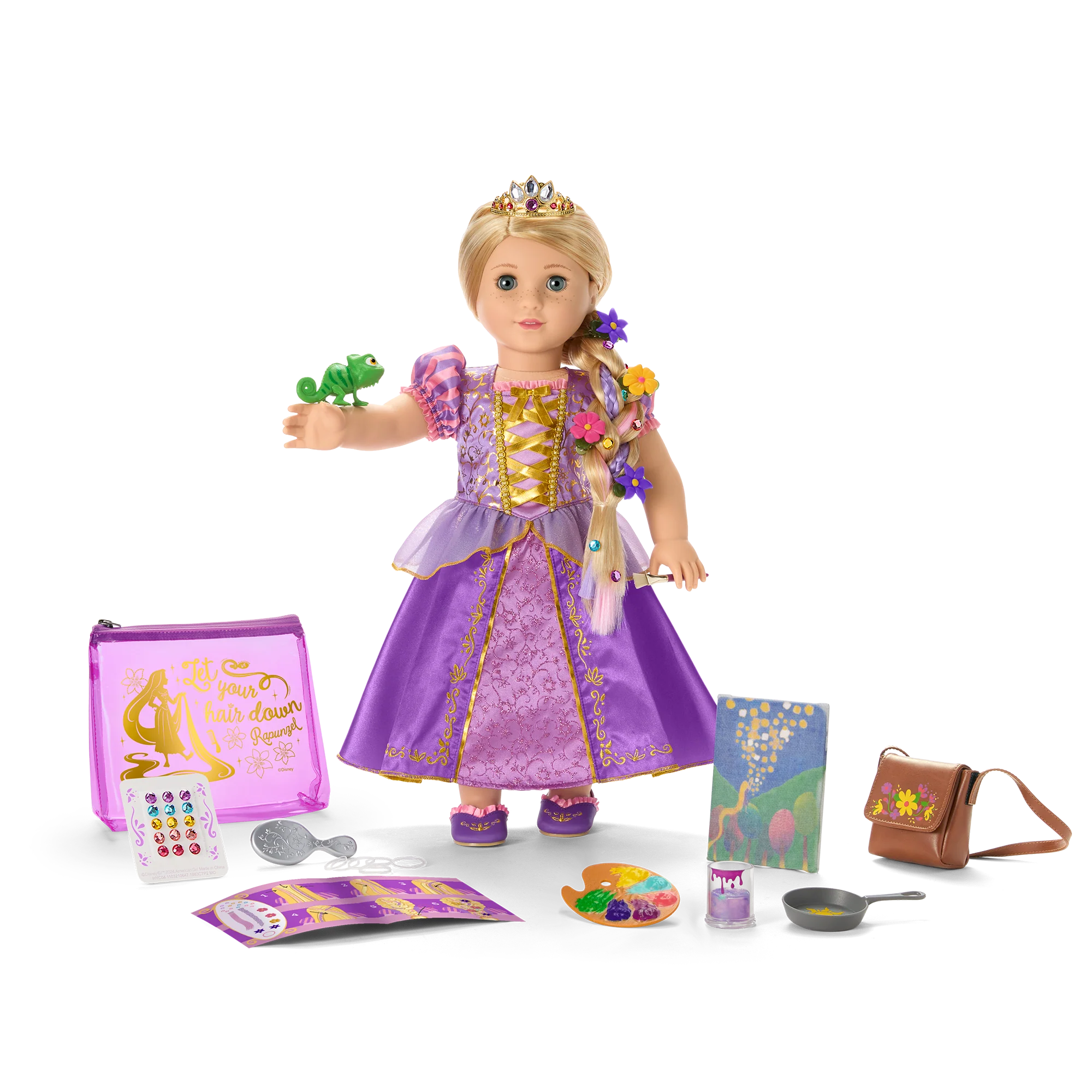 American Girl® Disney Princess Rapunzel Doll Story Bundle