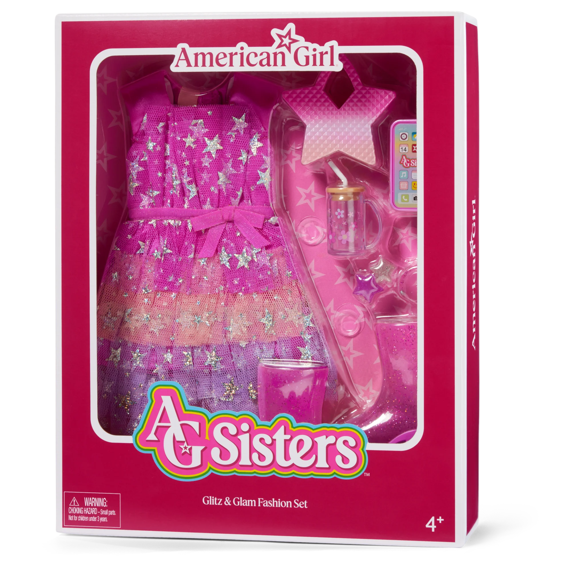 AG Sisters™ Glitz & Glam Fashion Set