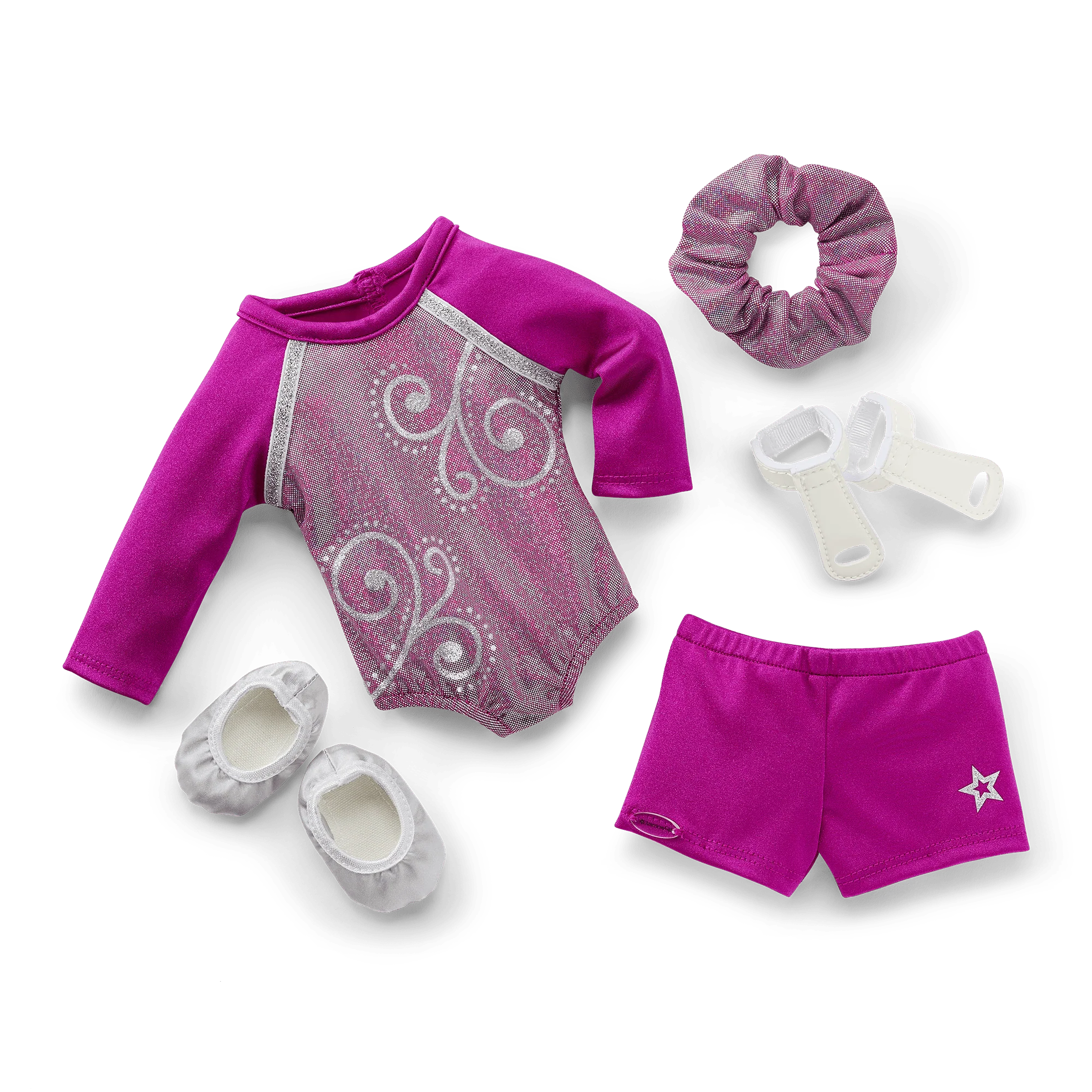 Somersault Sparkle Gymnastics Outfit for 18-inch Dolls