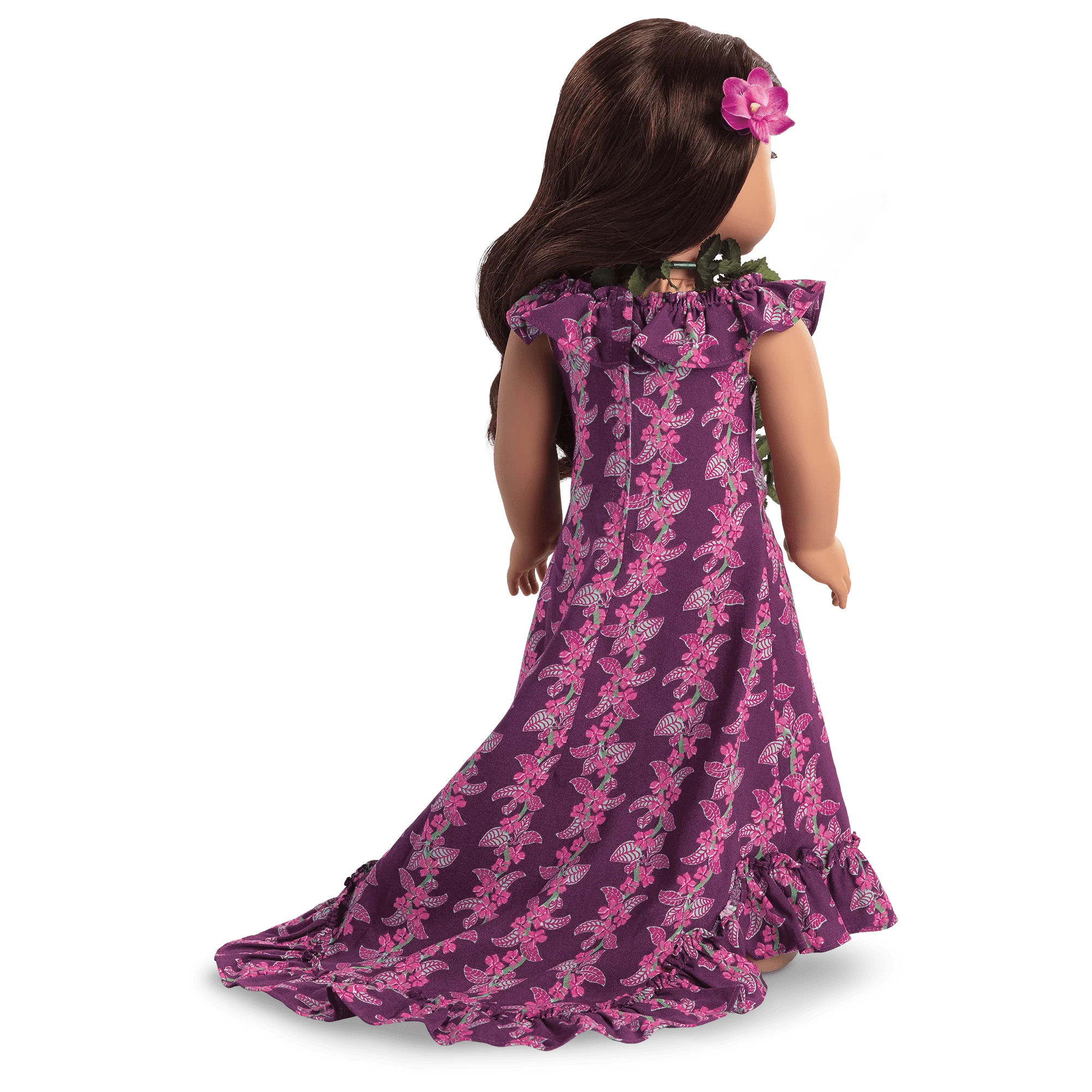 Nanea's Holoku Dress for 18-inch Dolls (Historical Characters)