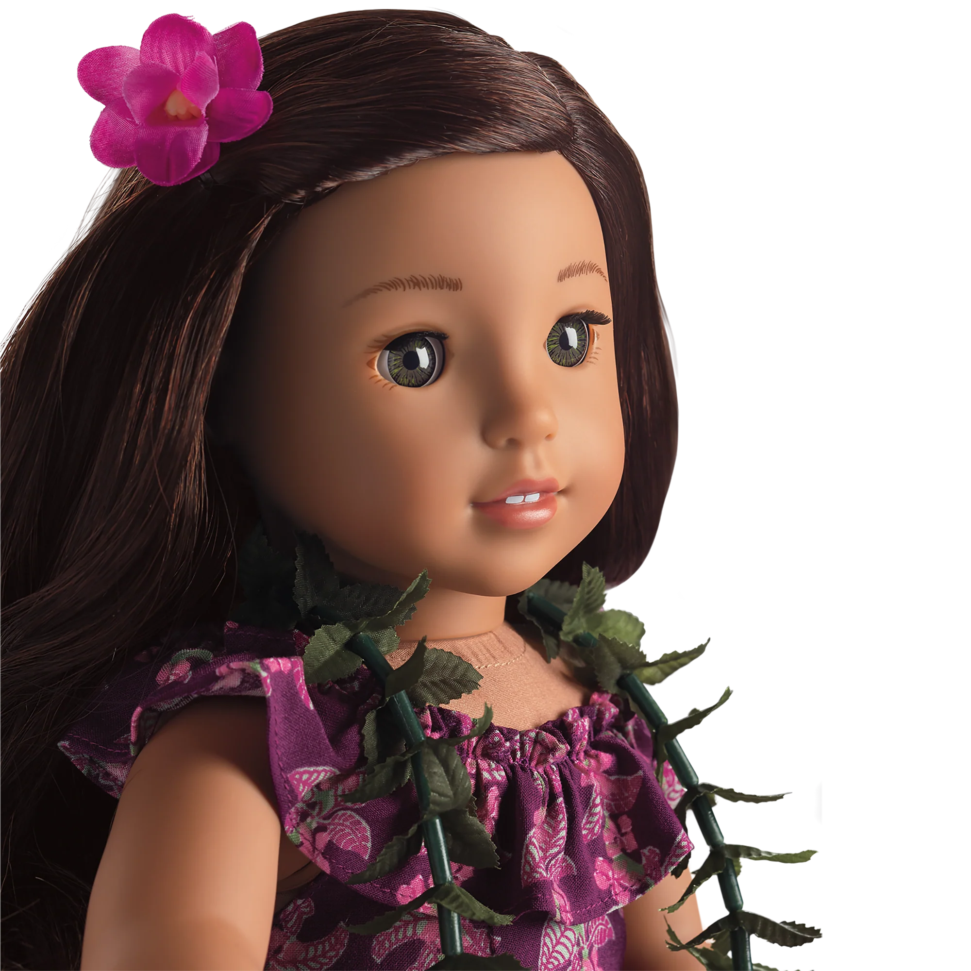 Nanea's Holoku Dress for 18-inch Dolls (Historical Characters)
