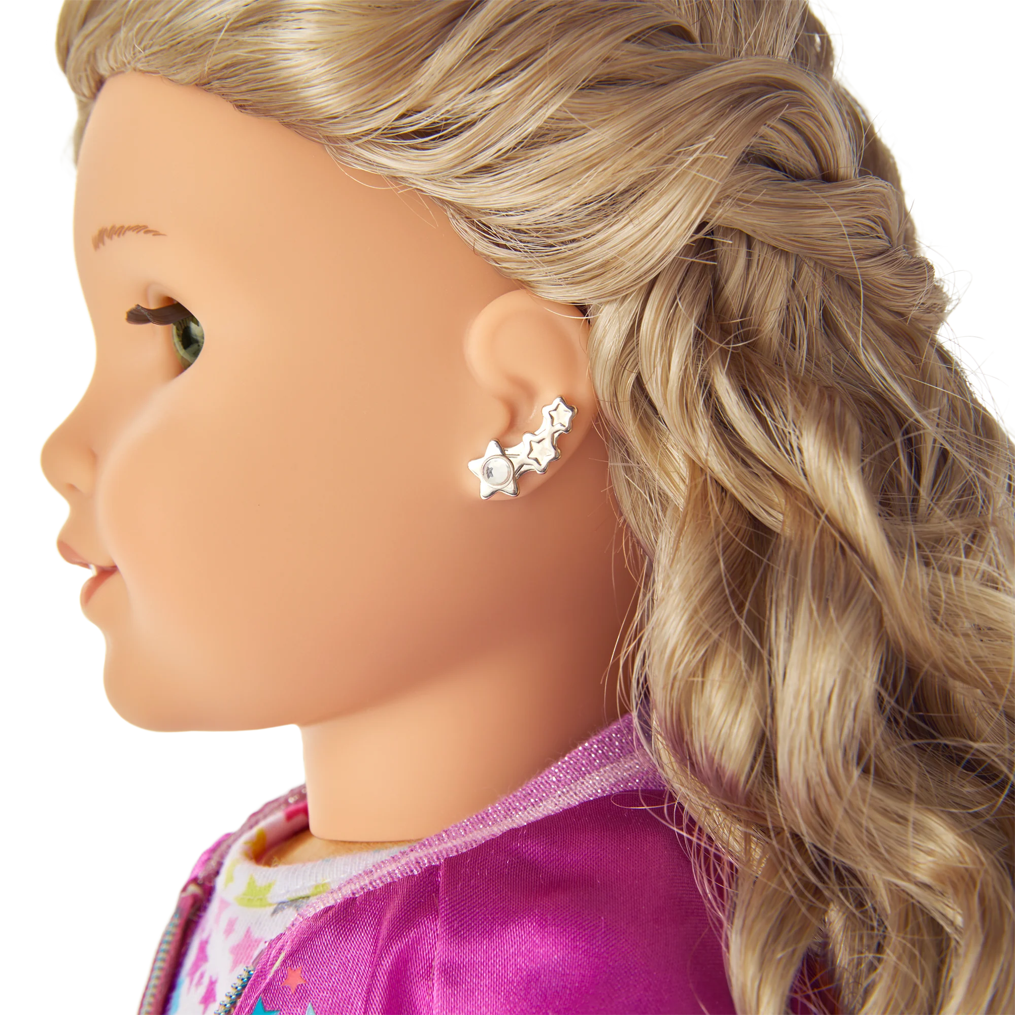Shooting Stars Earring Set for 18-Inch Dolls