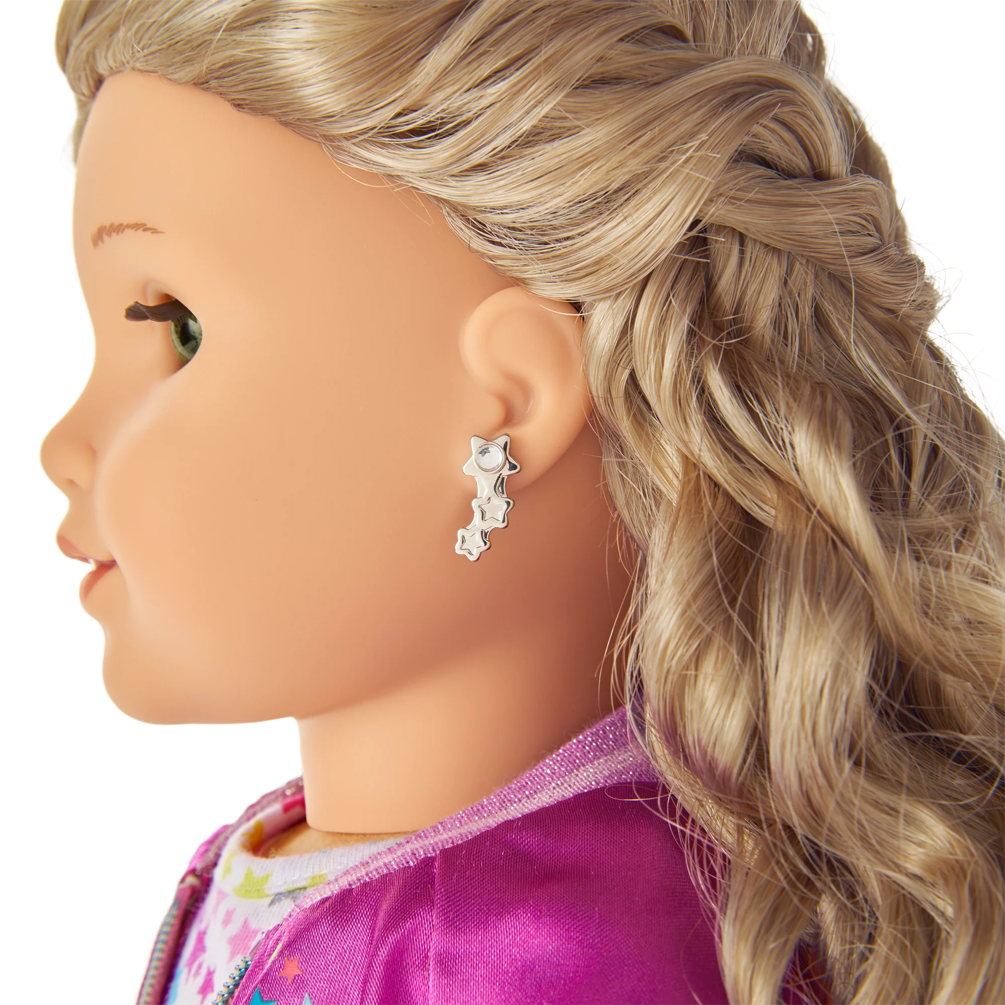 Shooting Stars Earring Set for 18-Inch Dolls