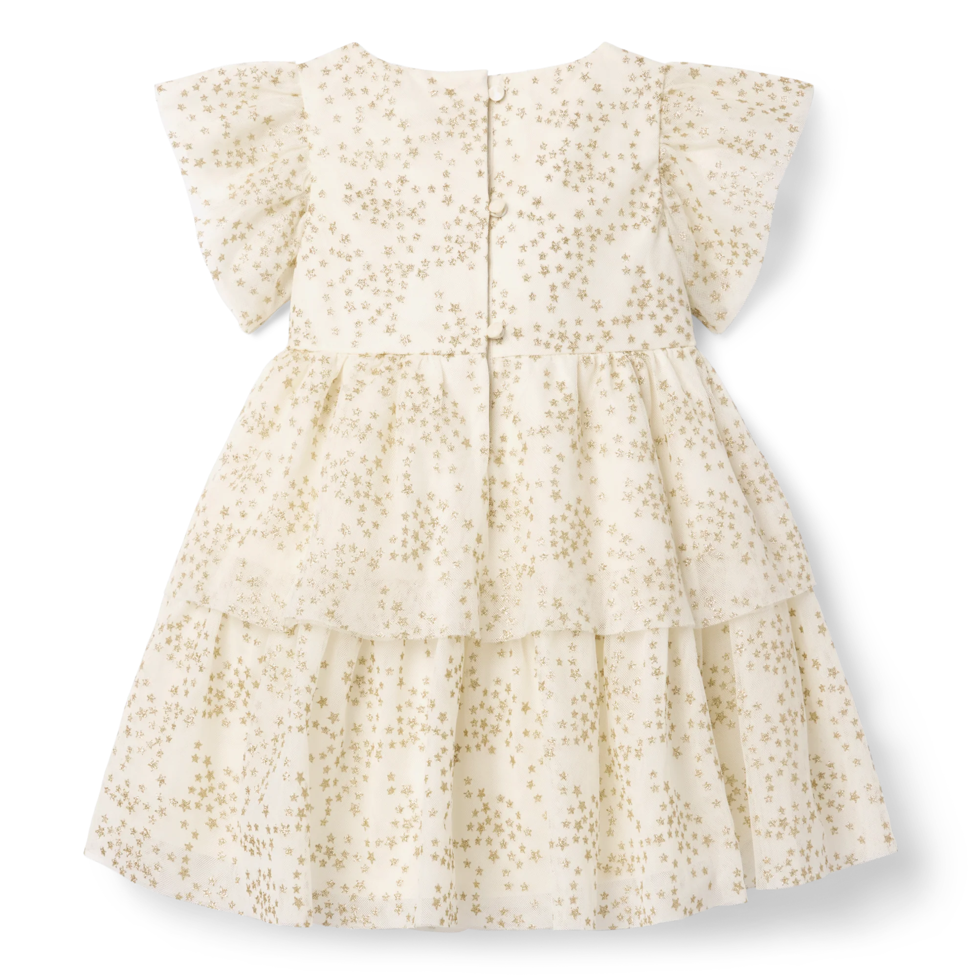 American Girl® x Janie and Jack Sparkly Cream Celebration Dress for Little Girls & Bitty Baby® Dolls