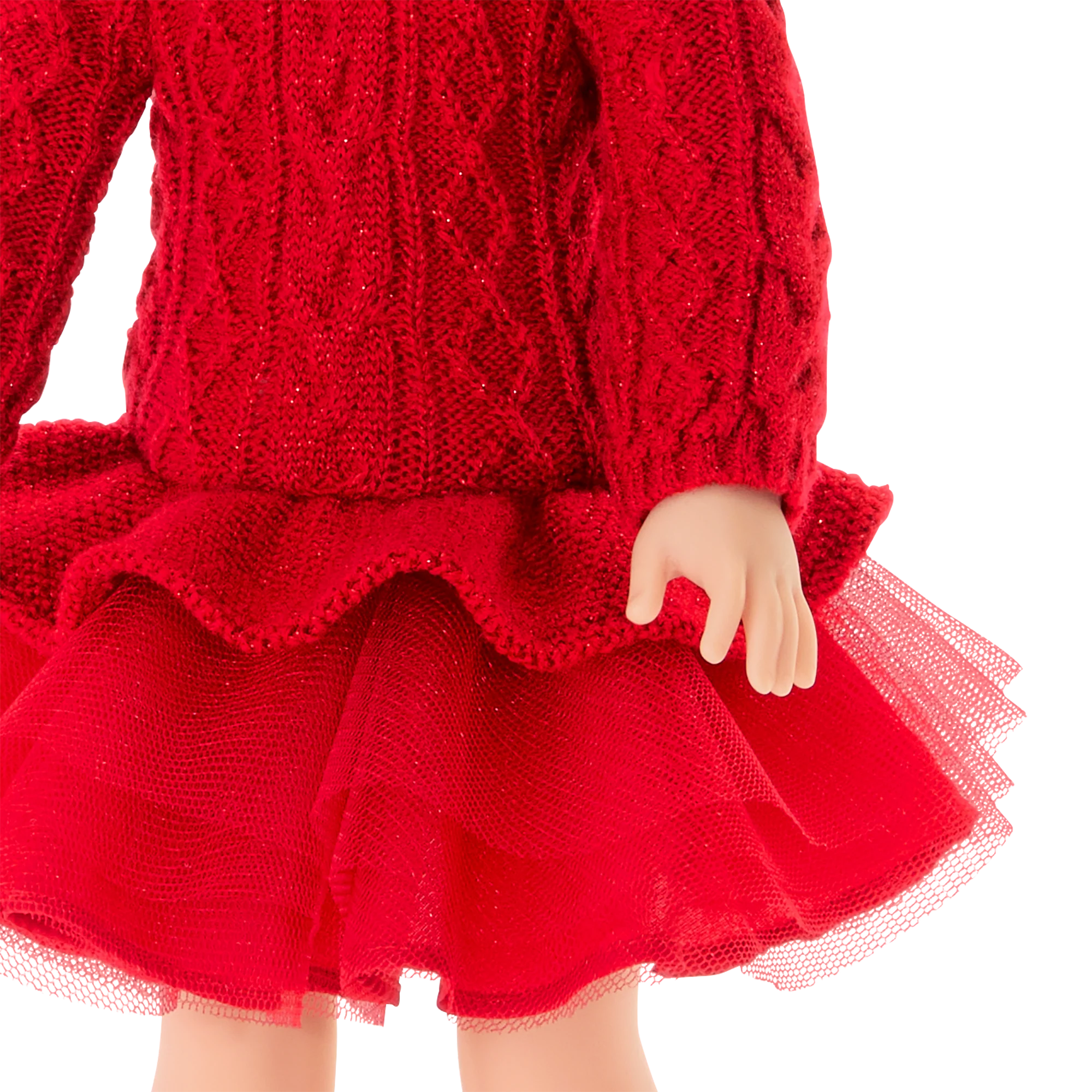CRMSN SPARKLE DRESS-WW D