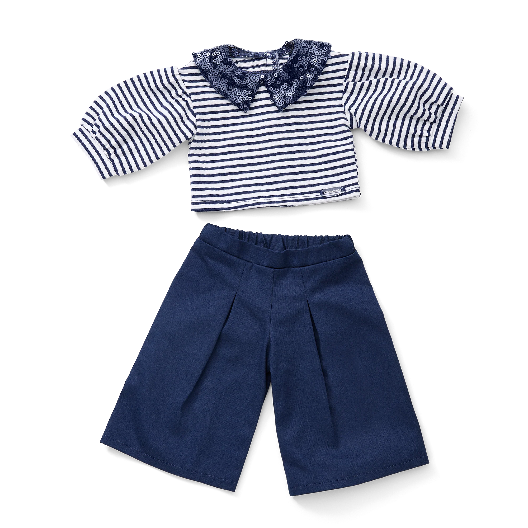 American Girl® x Something Navy Stripes & Sparkle Shirt & Pants Set for 18-inch Dolls 1 American Girl® x Something Navy Stripes & Sparkle Shirt & Pants Set for 18-inch Dolls