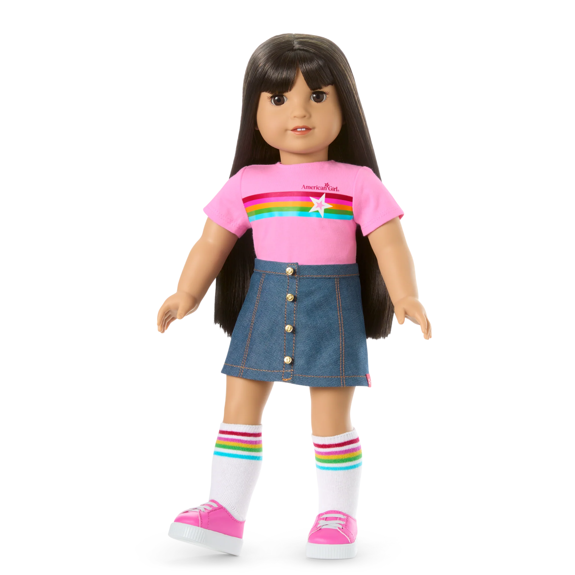 Truly Me™ 18-inch Doll #130, Puppy, Mini Backpack & Accessories AG™ Star Squad Bundle