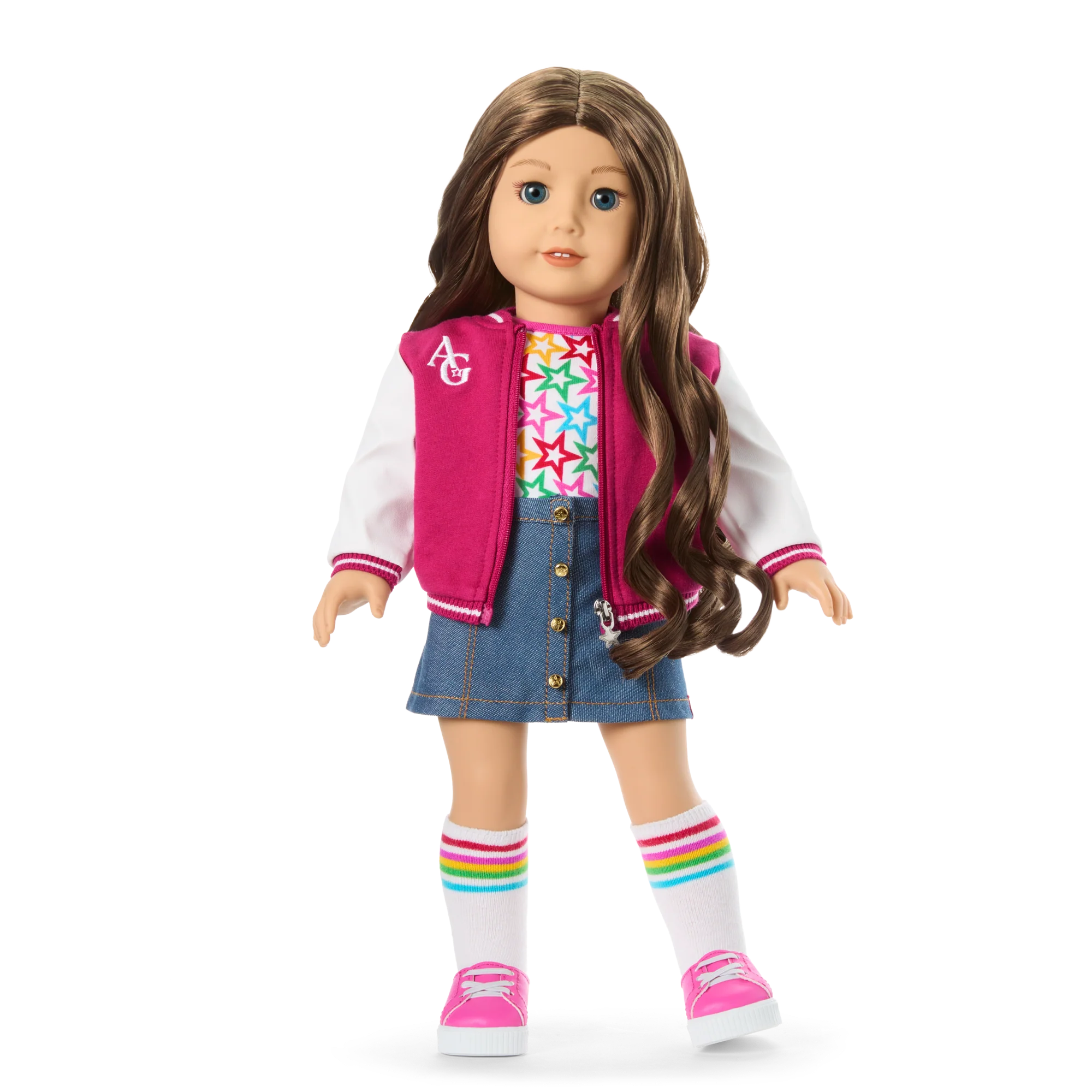 Truly Me™ 18-inch Doll #126, Puppy, Mini Backpack & Accessories AG™ Star Squad Bundle