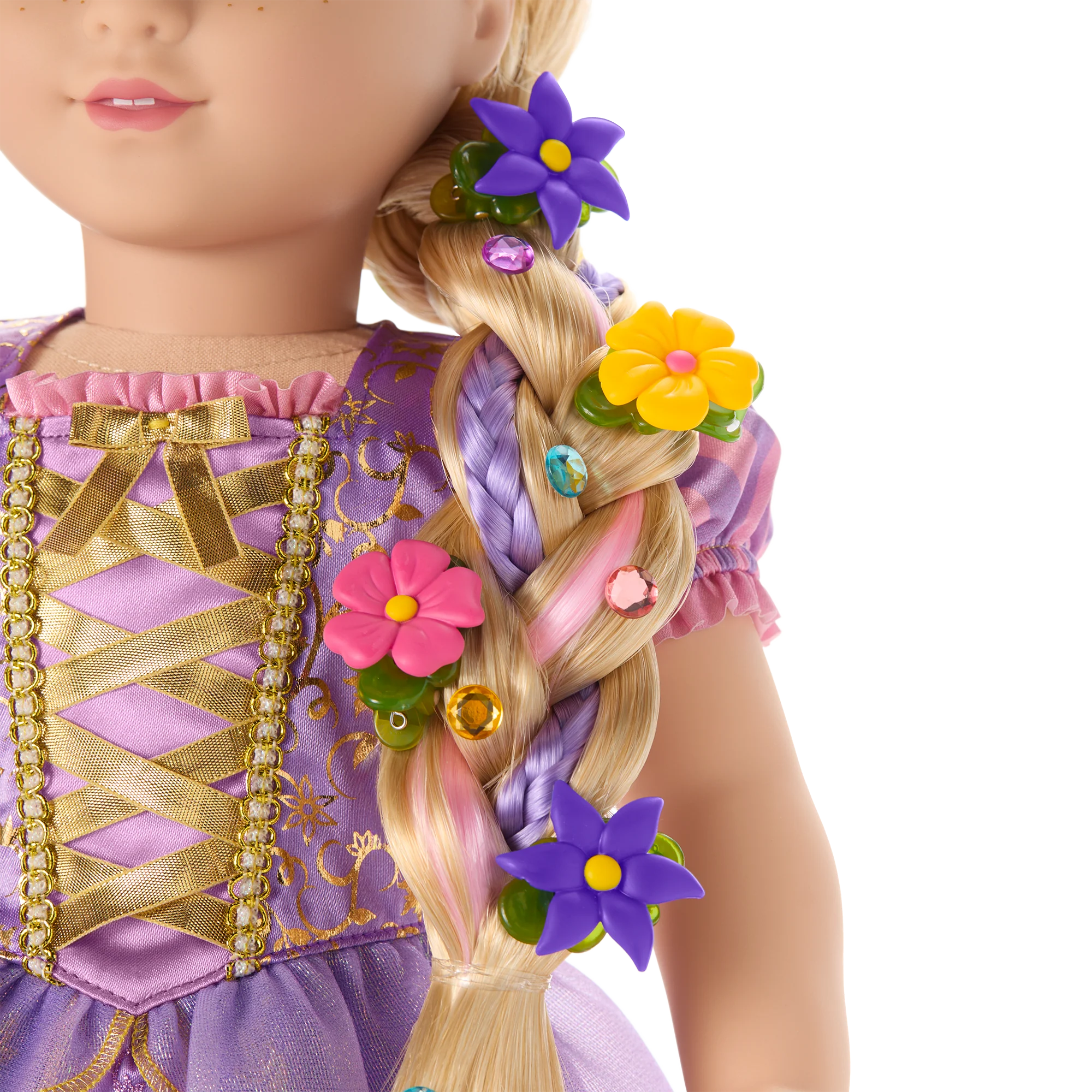 American Girl® Disney Princess Rapunzel Hair Accessories for 18-inch Dolls