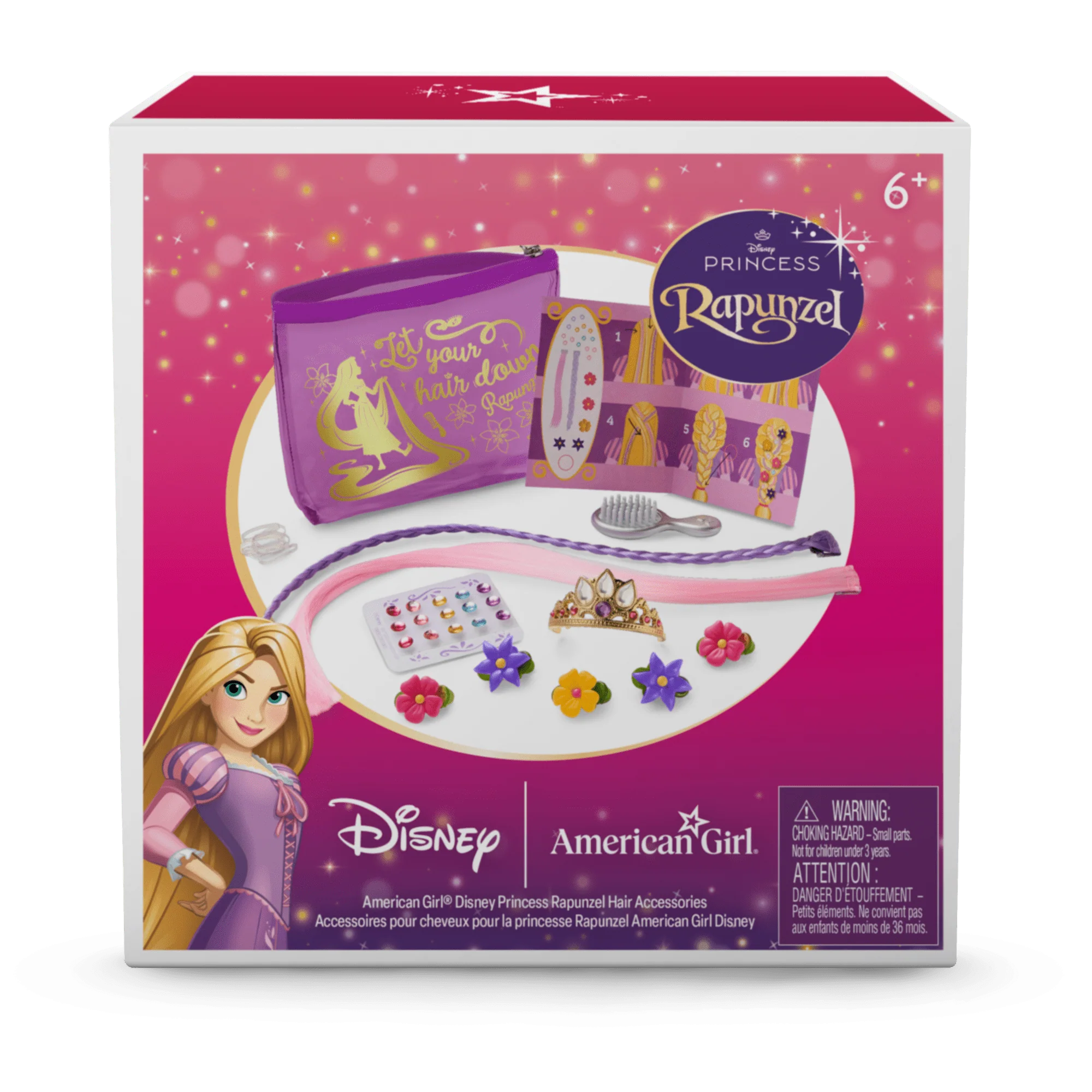 American Girl® Disney Princess Rapunzel Hair Accessories for 18-inch Dolls