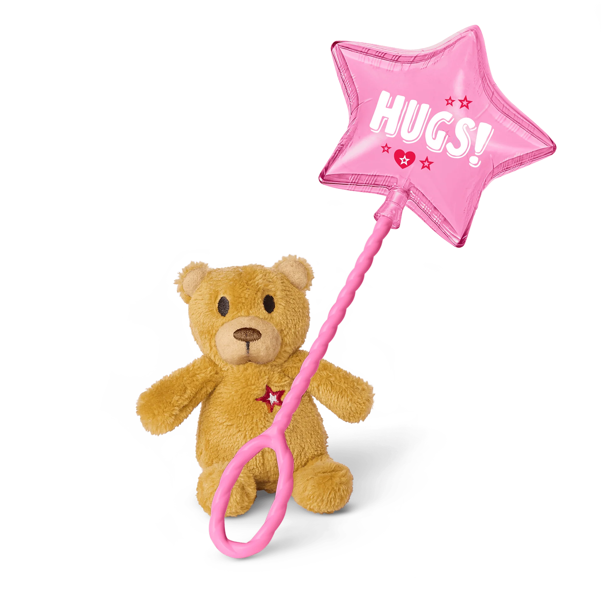 Hugs and Well Wishes Balloon & Bear for WellieWishers™ & Bitty Baby® Dolls