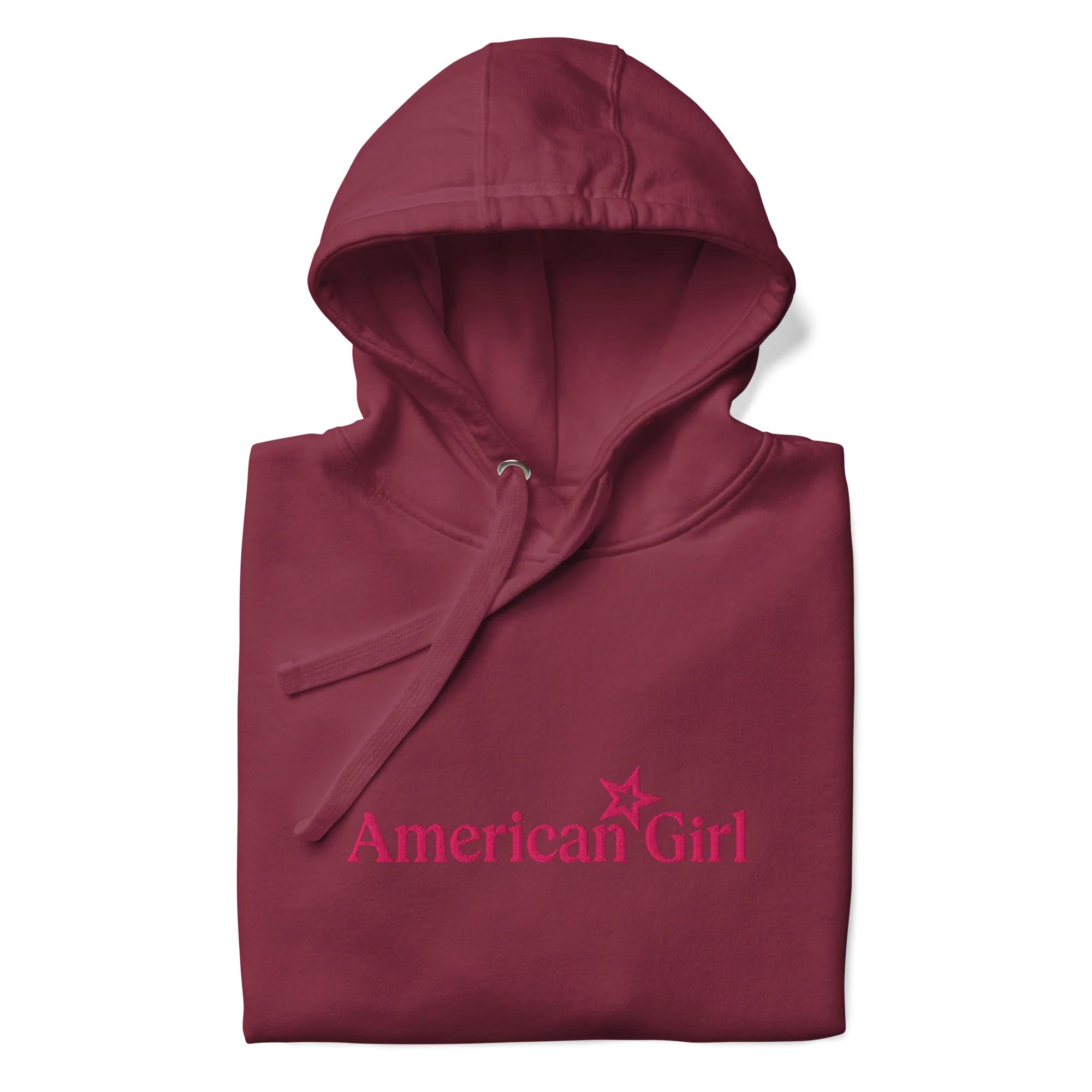 American Girl® Burgundy Hoodie for Adults