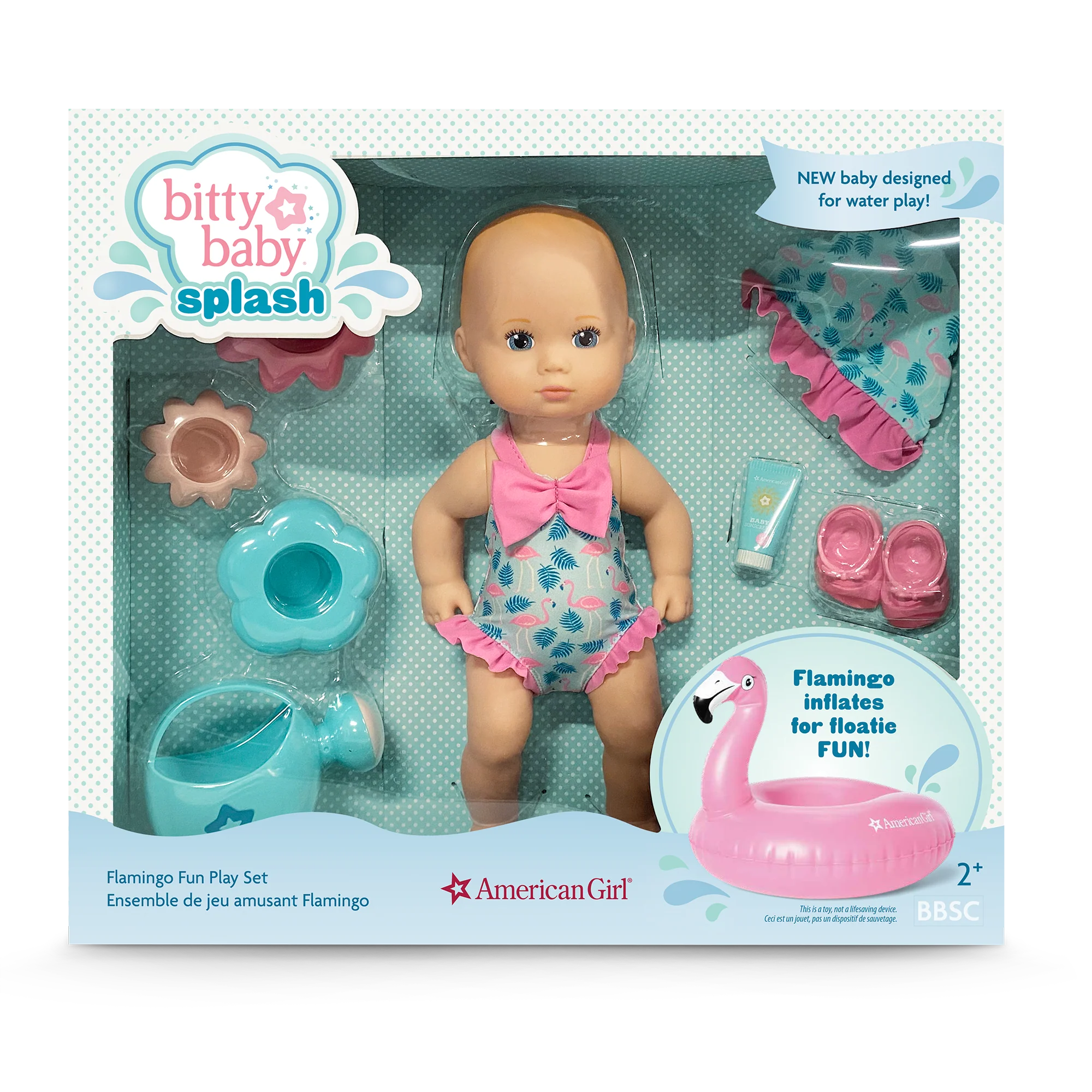 Flamingo Fun Play Set (Bitty Baby® Splash™)