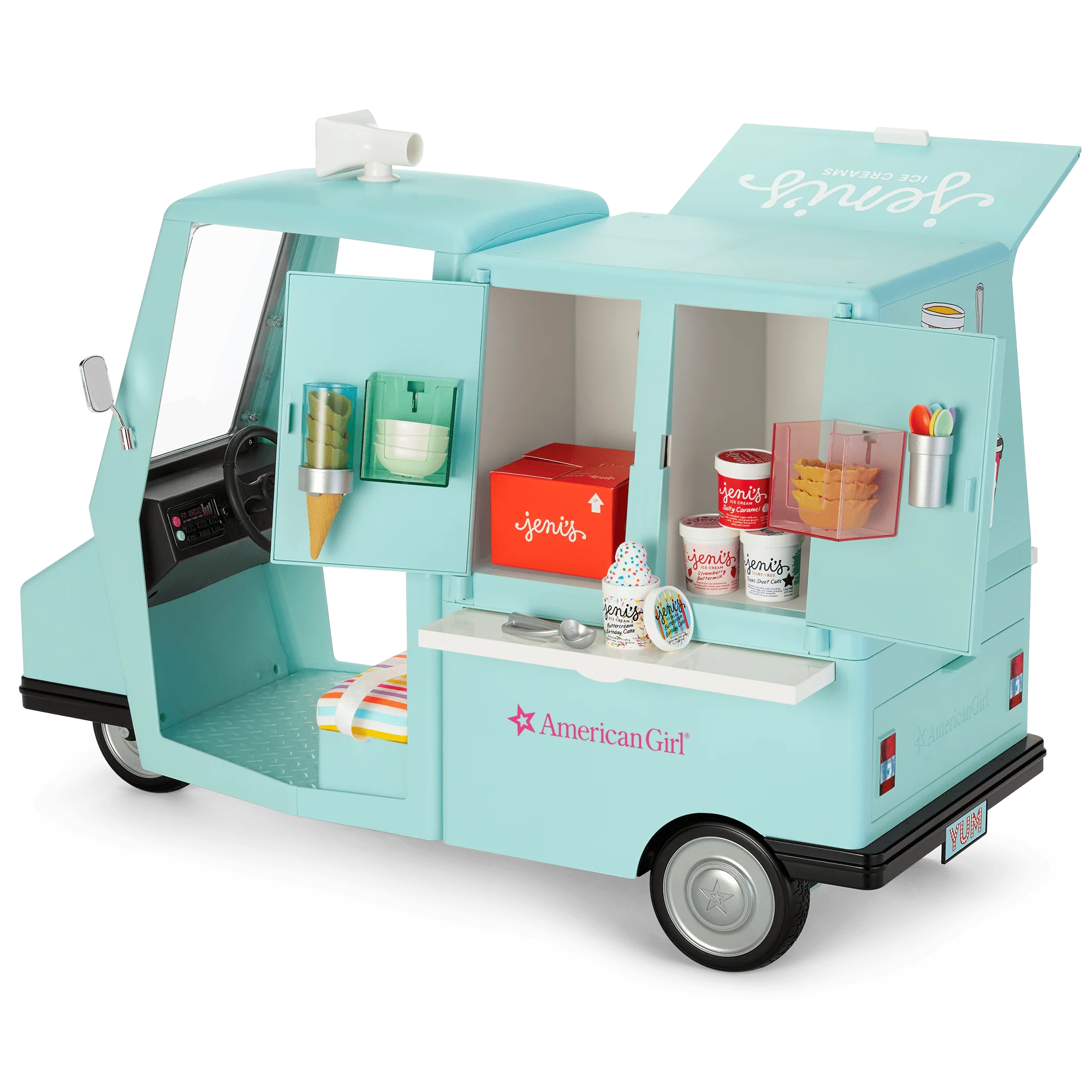 American Girl® x Jeni's Full of Flavor Ice Cream Truck for 18-inch Dolls