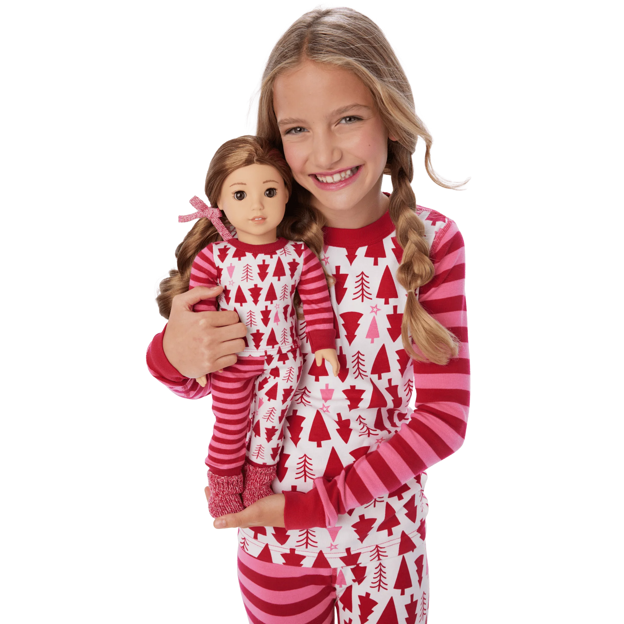 American Girl® x Hanna Andersson Holiday Treetops Pajamas for Girls & 18-inch Dolls