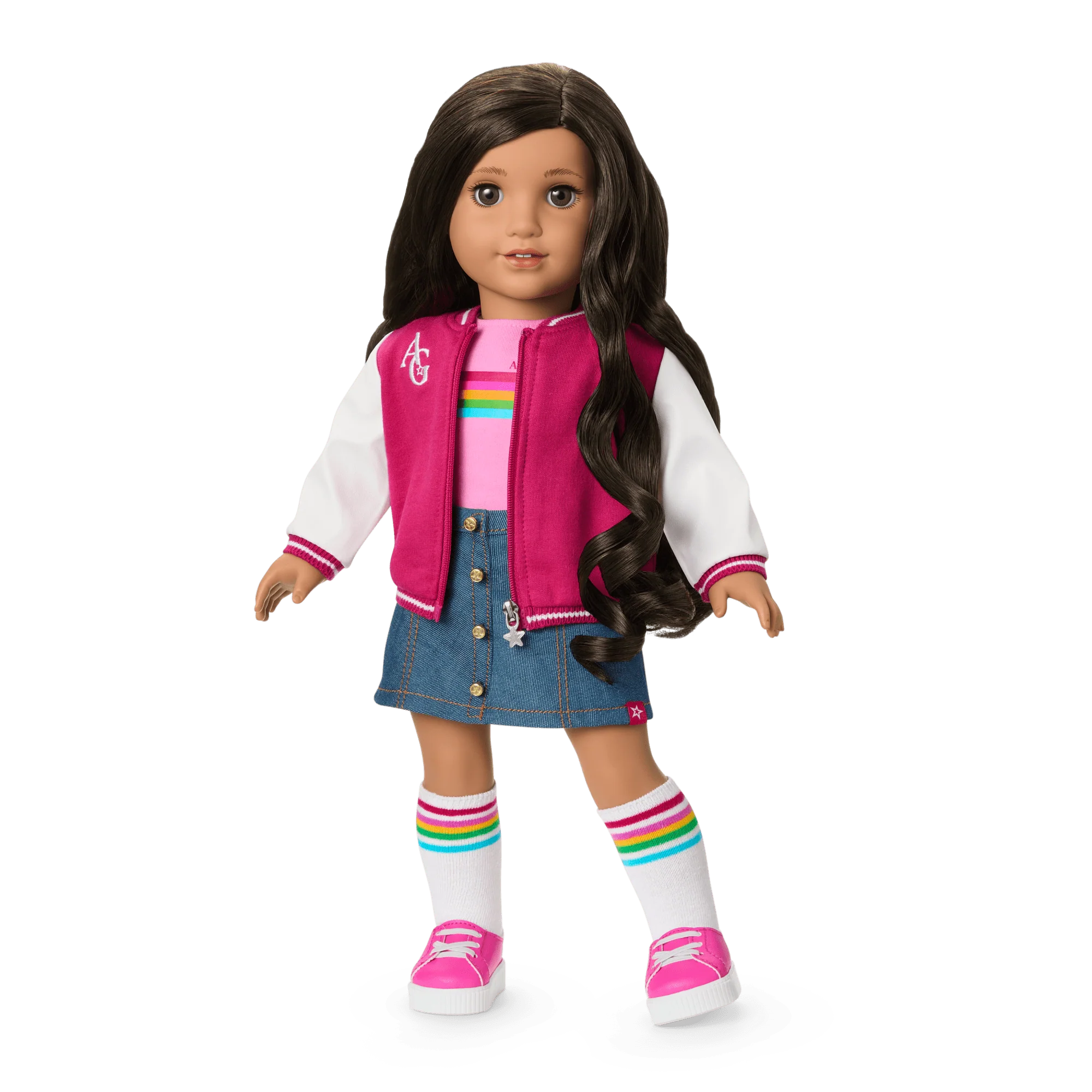 Truly Me™ 18-inch Doll #108, Puppy, Mini Backpack & Accessories AG™ Star Squad Bundle