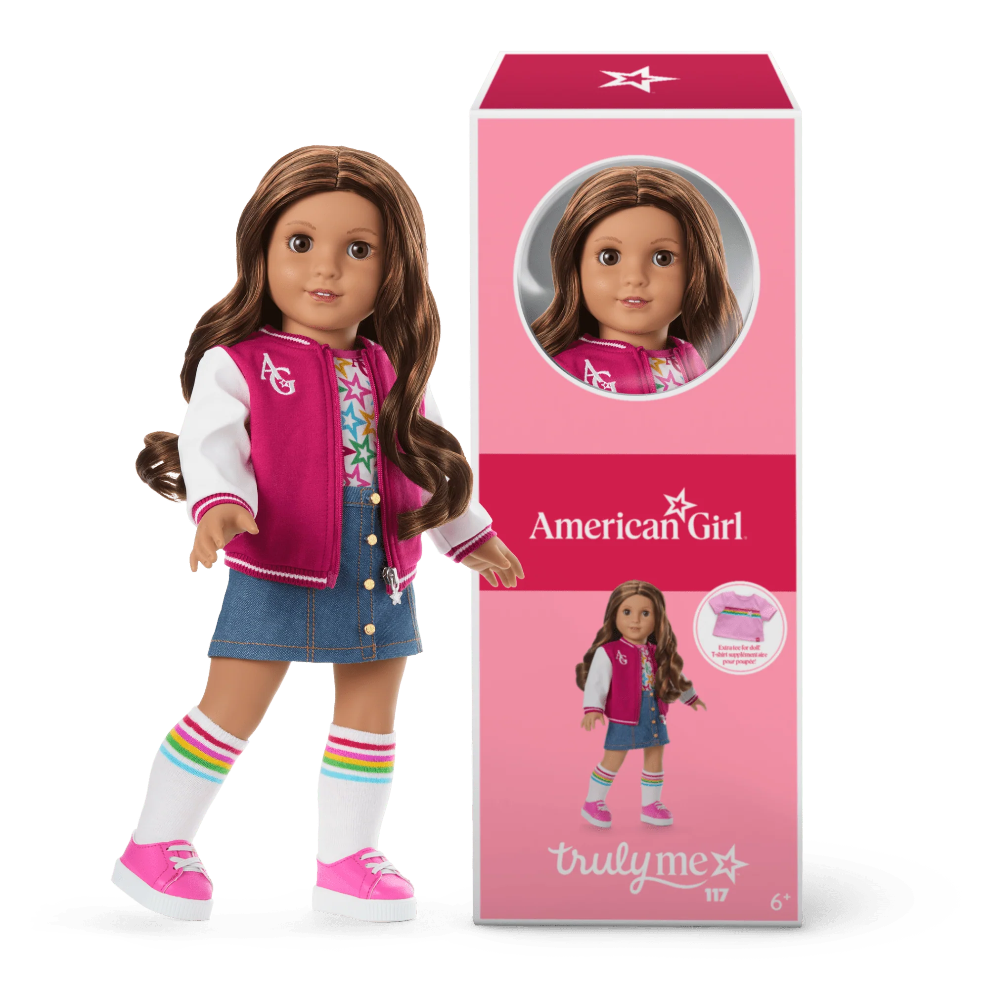 Truly Me™ 18-inch Doll #117, Puppy, Mini Backpack & Accessories AG™ Star Squad Bundle 33 Truly Me™ 18-inch Doll #117, Puppy, Mini Backpack & Accessories AG™ Star Squad Bundle