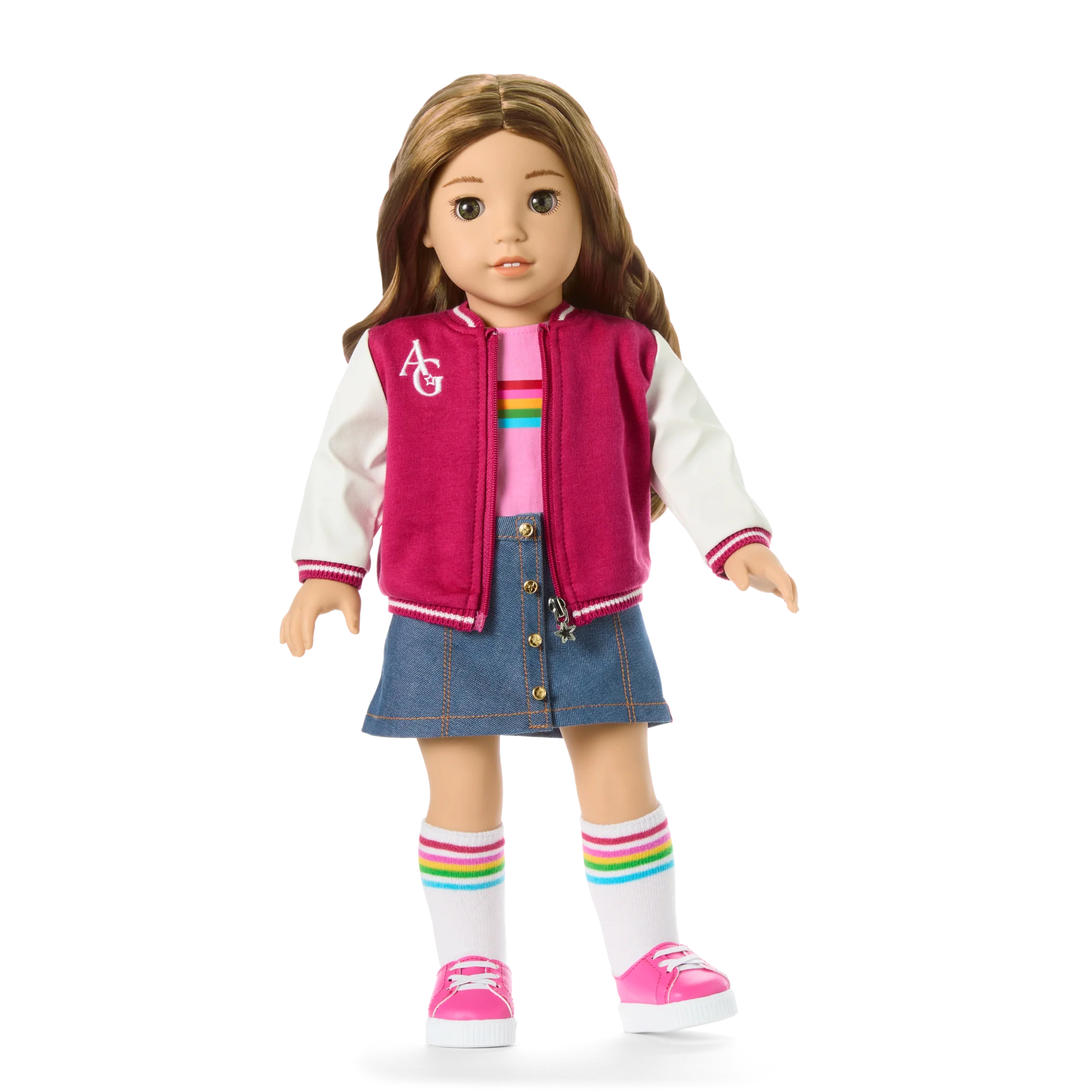 Truly Me™ 18-inch Doll #118, Puppy, Mini Backpack & Accessories AG™ Star Squad Bundle
