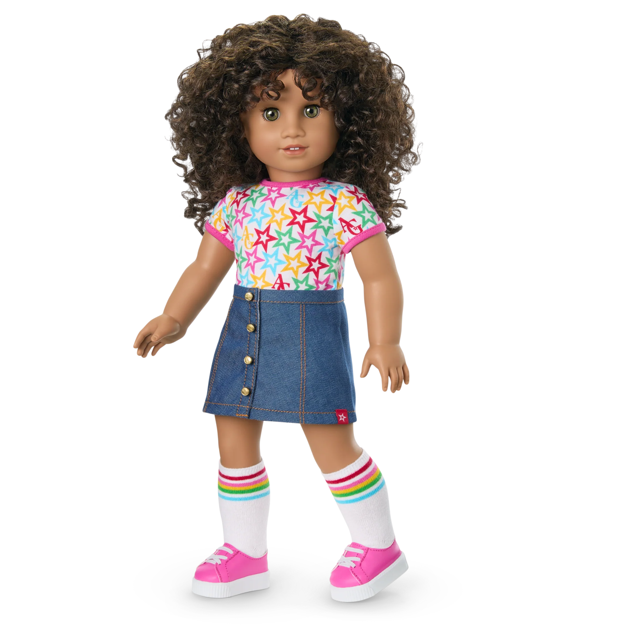 Truly Me™ 18-inch Doll #132, Puppy, Mini Backpack & Accessories AG™ Star Squad Bundle