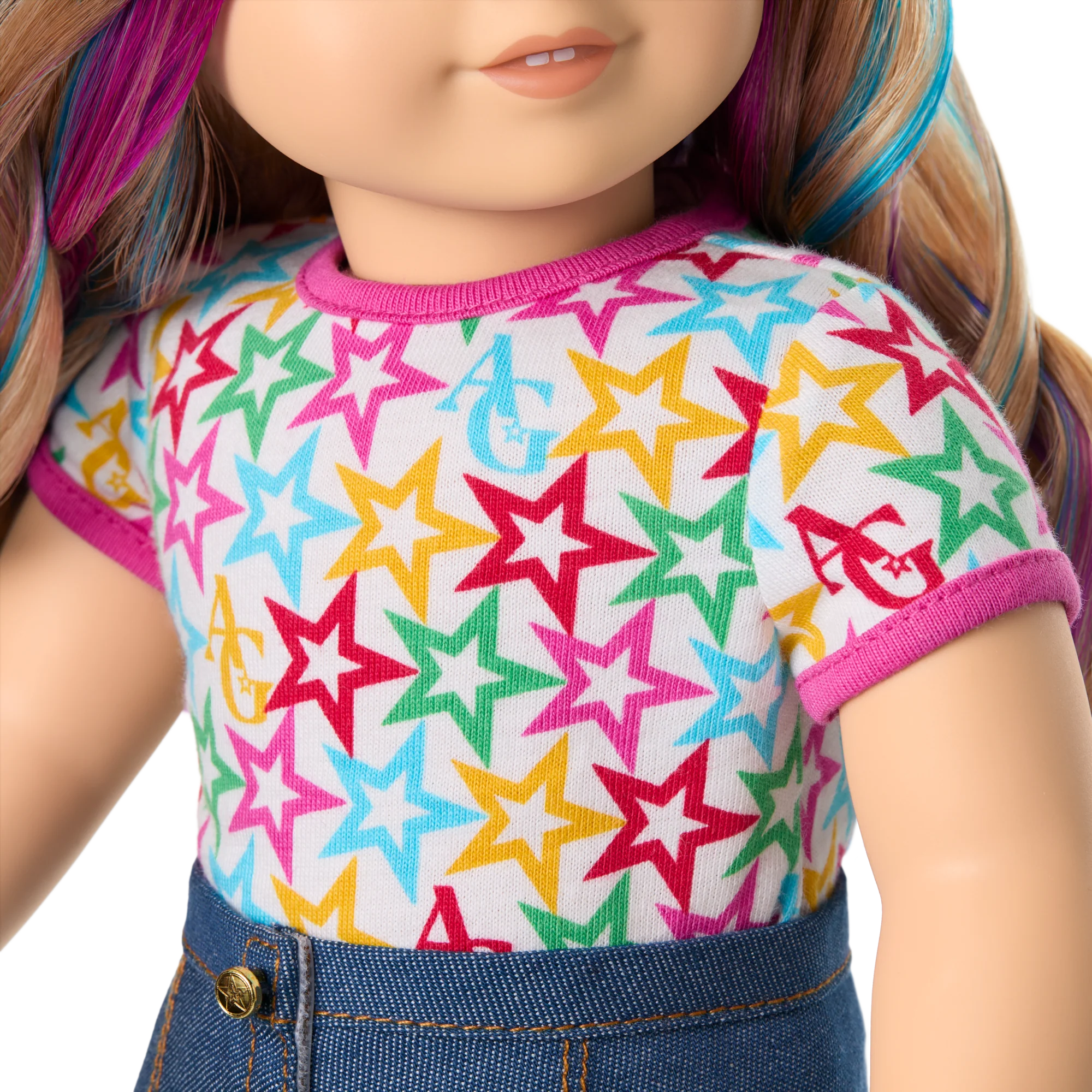 Truly Me™ 18-inch Doll #110, Puppy, Mini Backpack & Accessories AG™ Star Squad Bundle