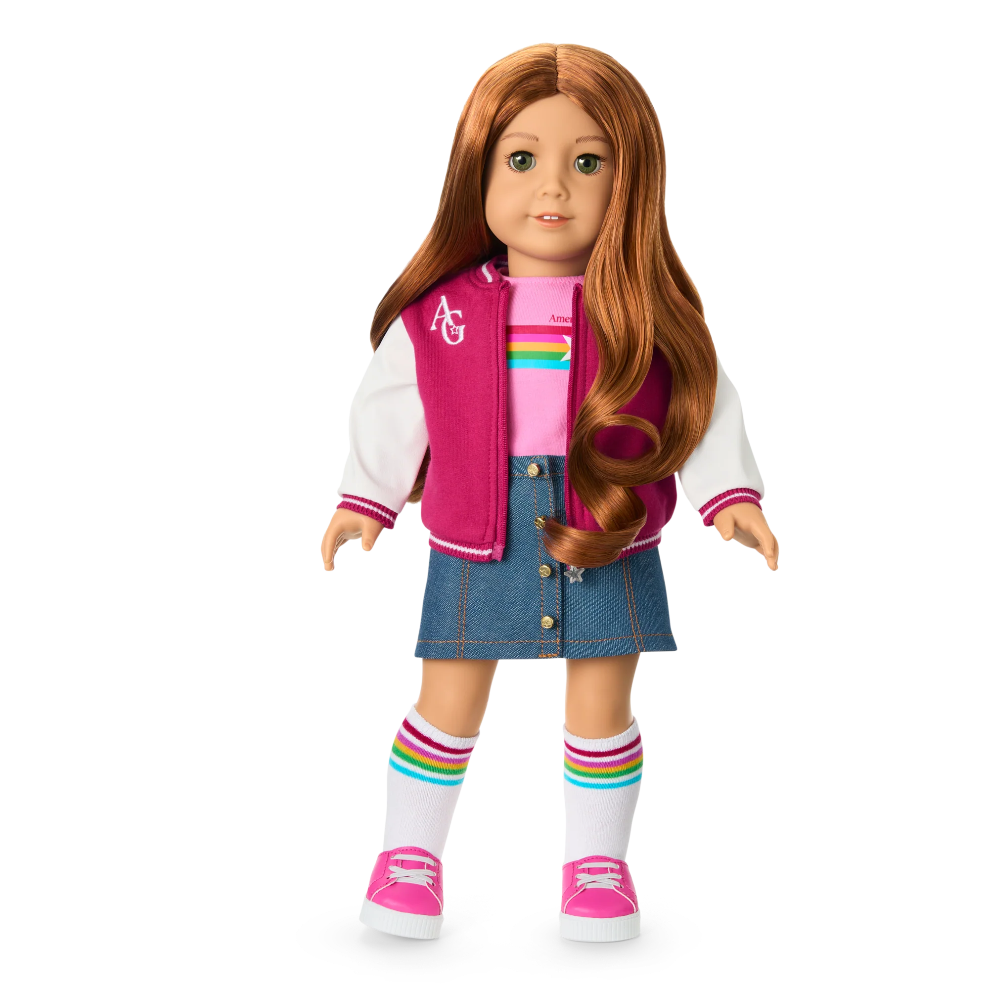 Truly Me™ 18-inch Doll #103, Puppy, Mini Backpack & Accessories AG™ Star Squad Bundle