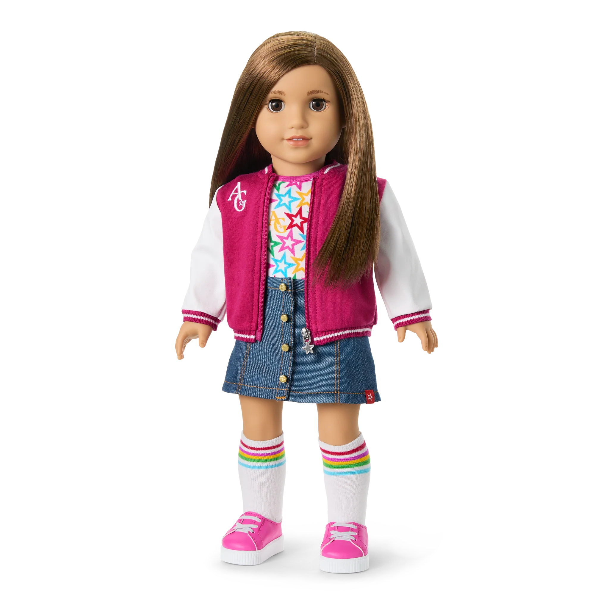 Truly Me™ 18-inch Doll #107, Puppy, Mini Backpack & Accessories AG™ Star Squad Bundle