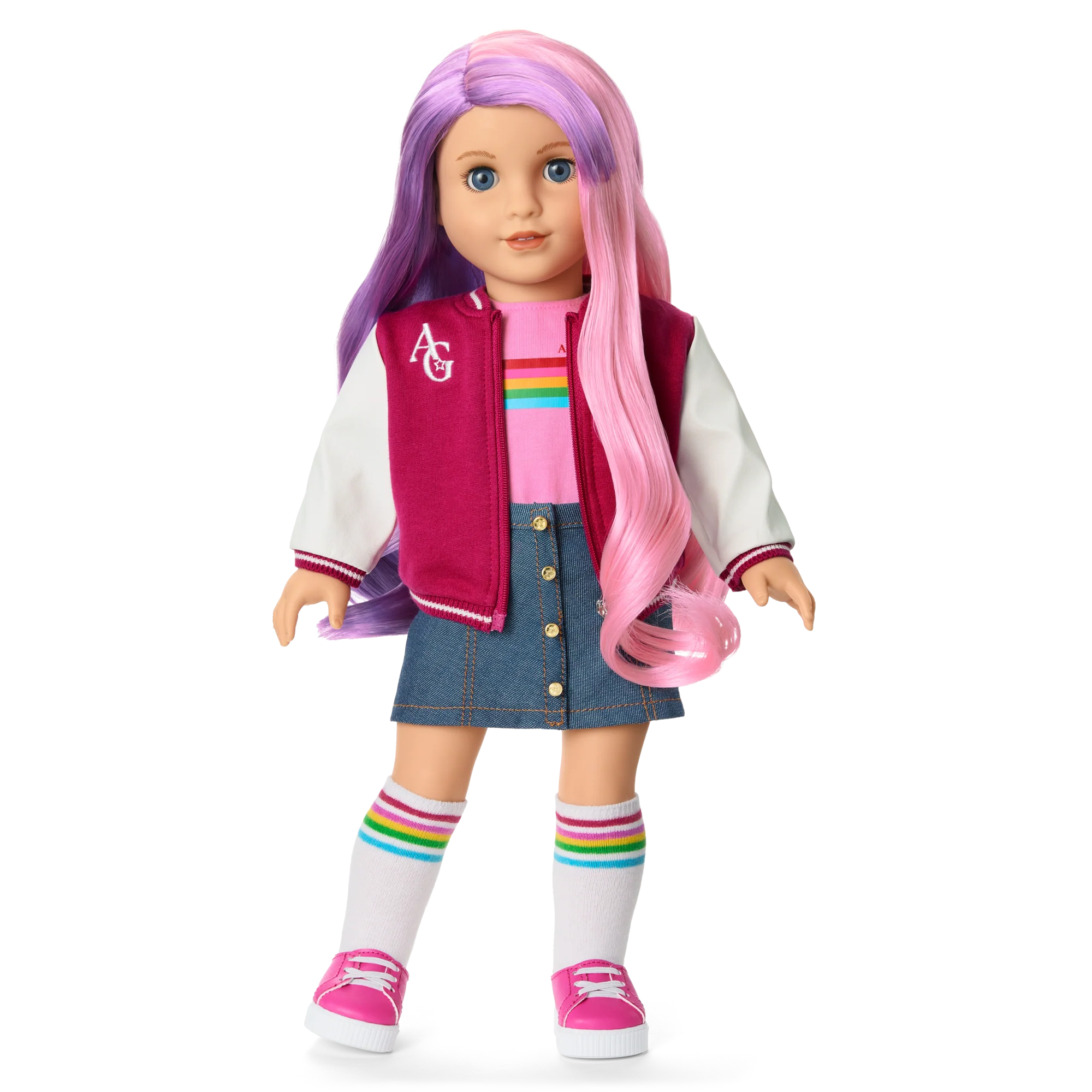 Truly Me™ 18-inch Doll #116, Puppy, Mini Backpack & Accessories AG™ Star Squad Bundle