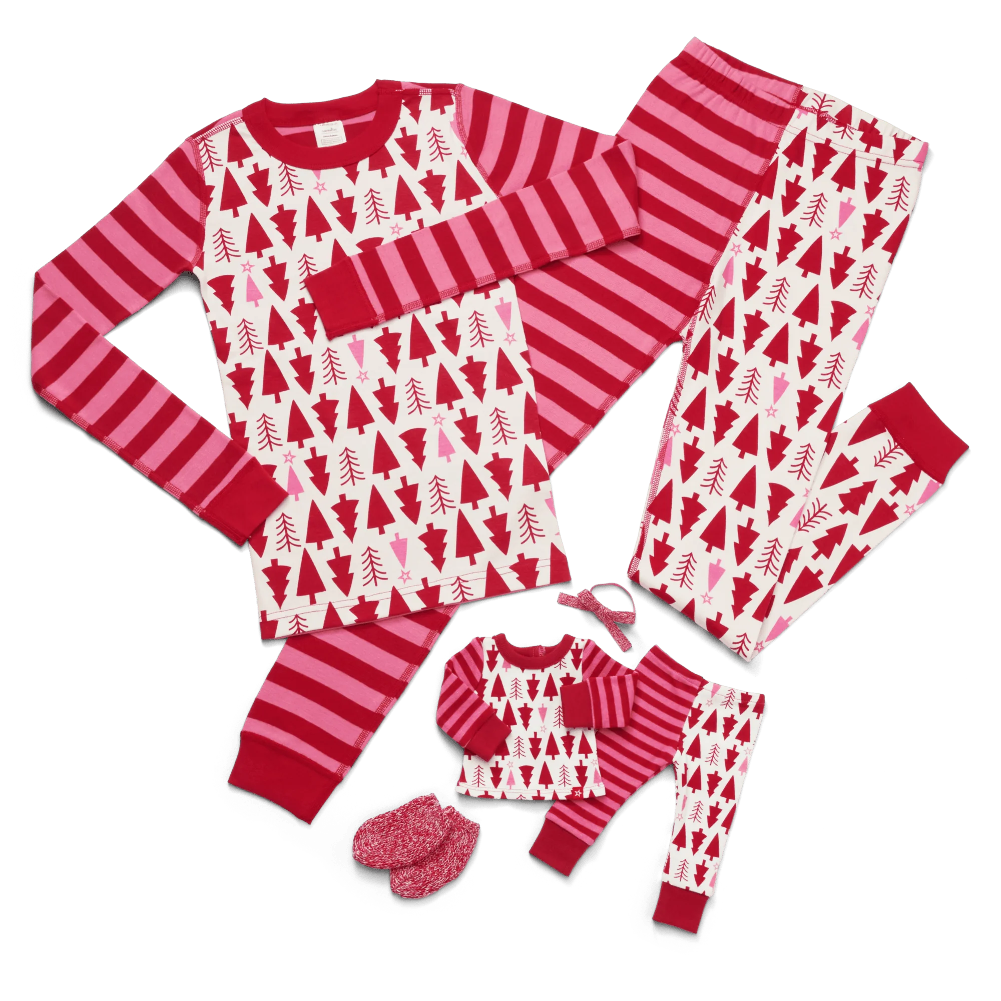 American Girl® x Hanna Andersson Holiday Treetops Pajamas for Girls & 18-inch Dolls