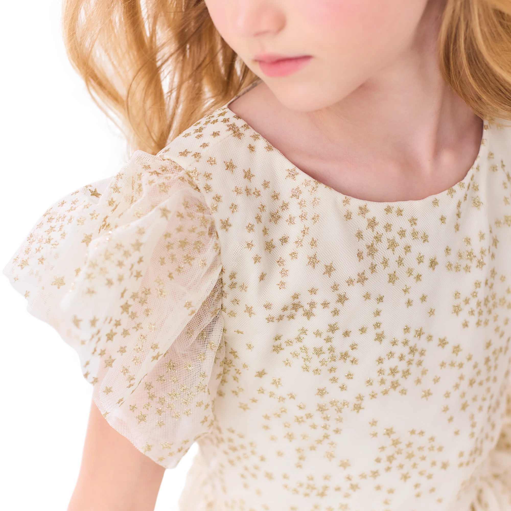 American Girl® x Janie and Jack Sparkly Cream Celebration Dress for Girls & 18-inch Dolls
