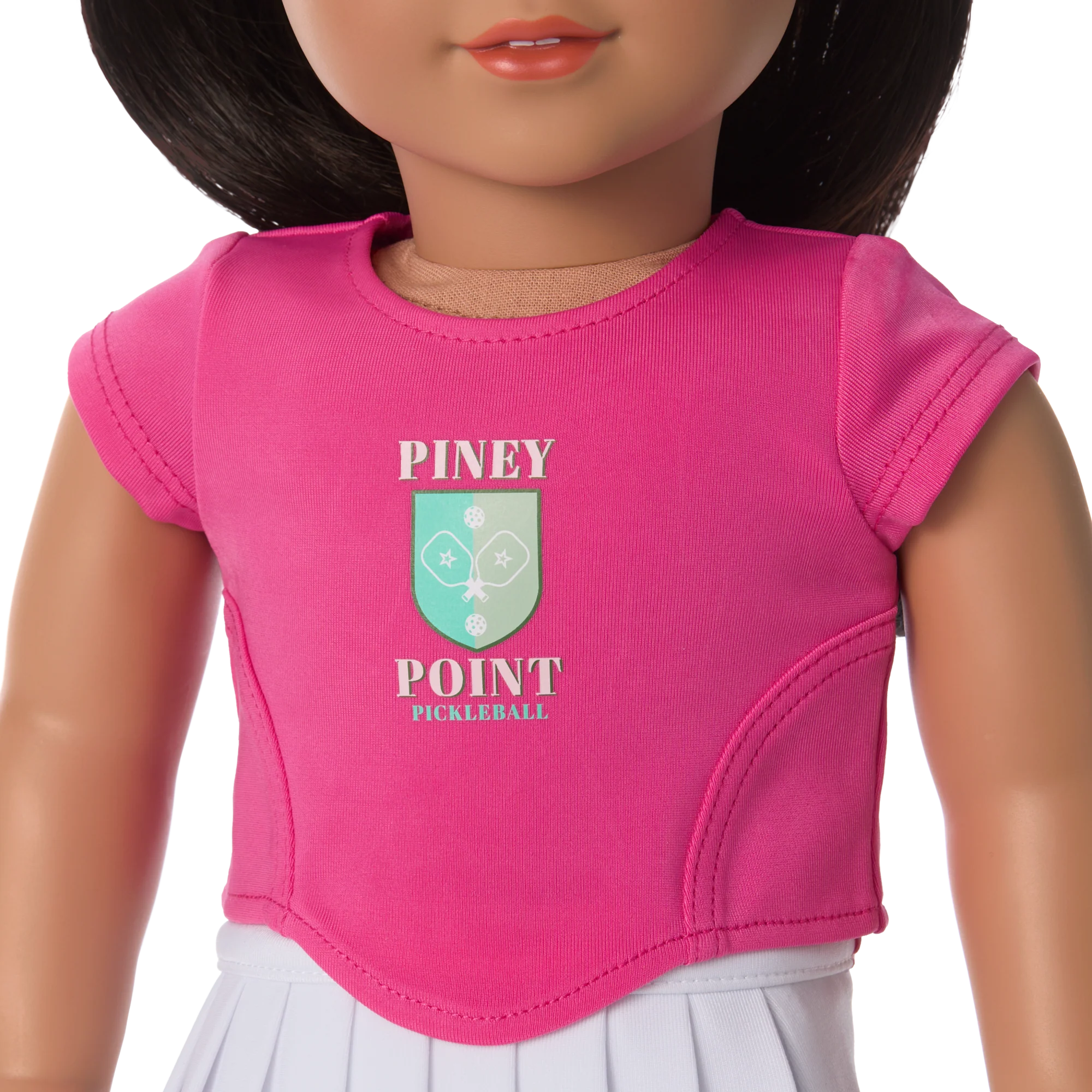 Raquel's™ Piney Point Pickleball Outfit for 18-inch Dolls (Girl of the Year™ 2026)
