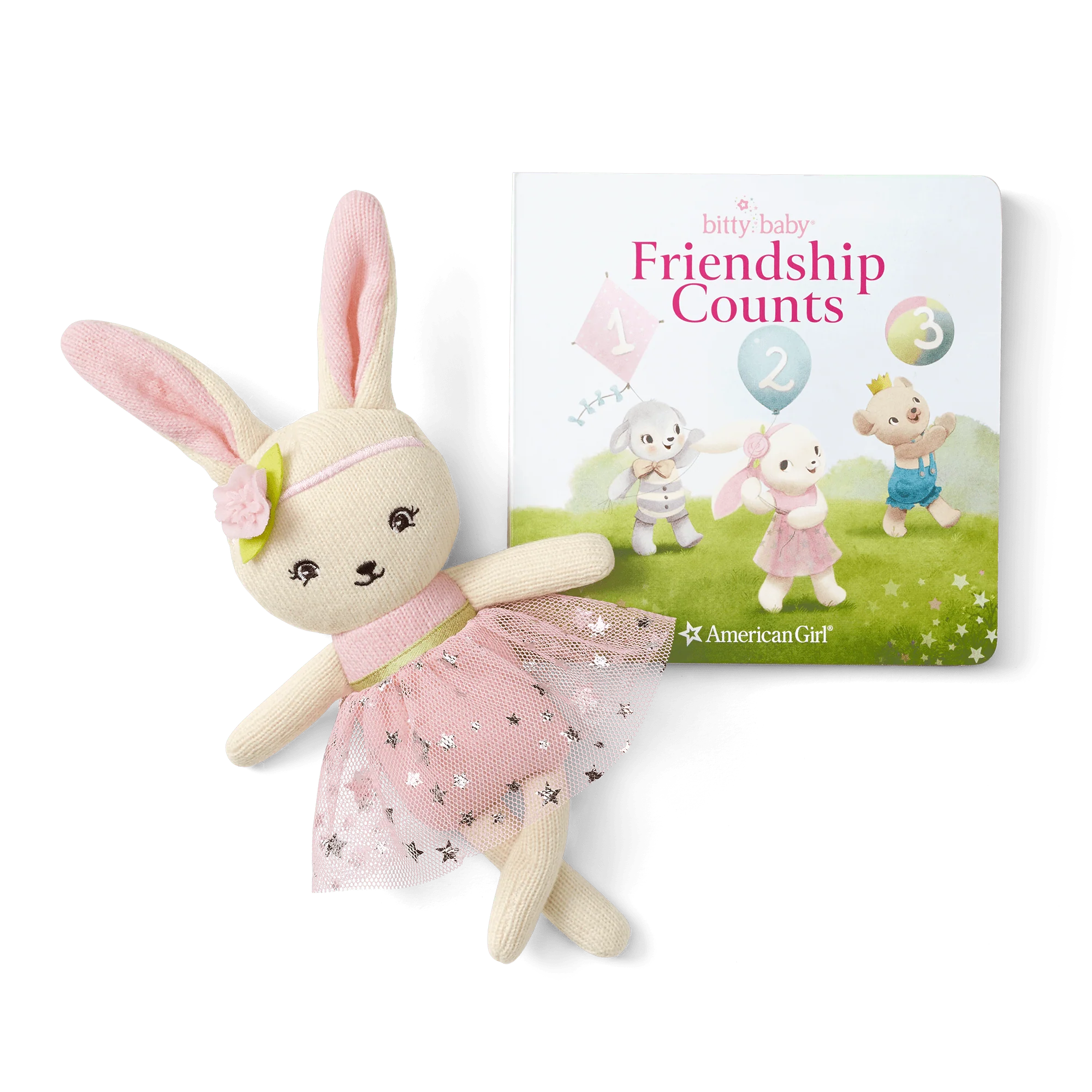 Bitty’s™ Bunny Friend & Friendship Counts Board Book 1 Bitty’s™ Bunny Friend & Friendship Counts Board Book