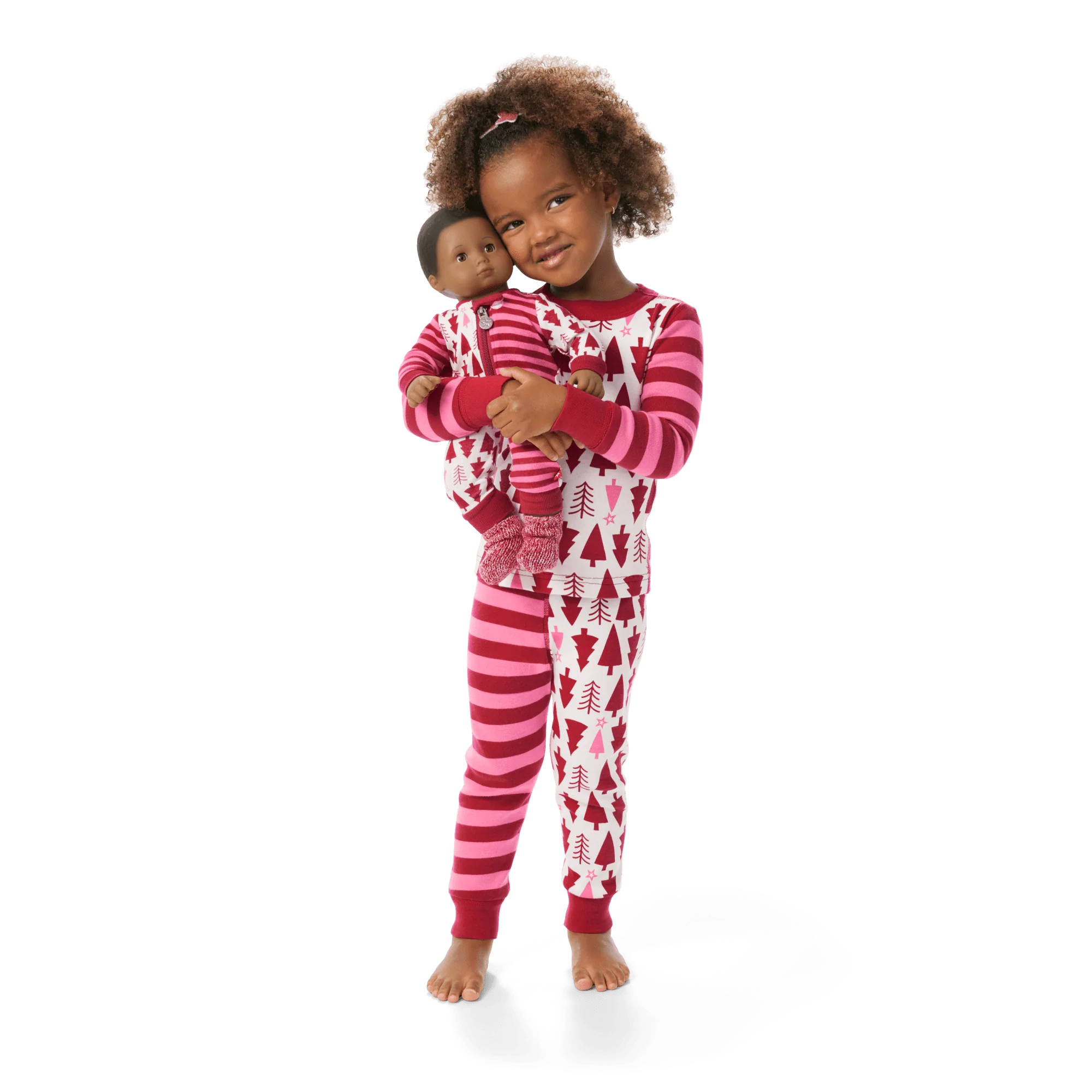 American Girl® x Hanna Andersson Holiday Treetops Pajamas for Little Girls & Bitty Baby® Dolls