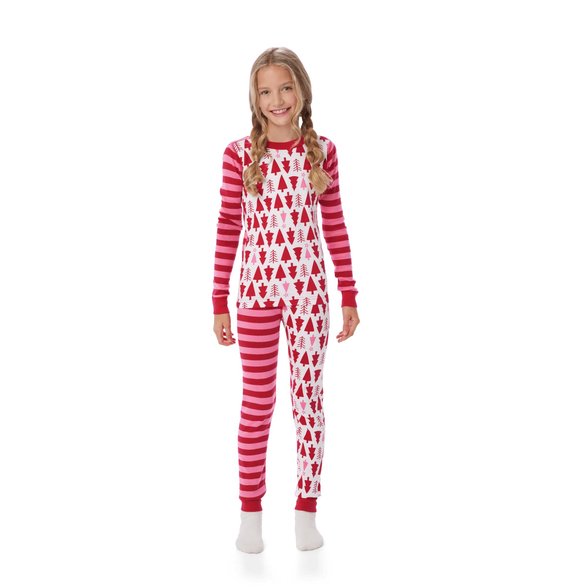 American Girl® x Hanna Andersson Holiday Treetops Pajamas for Girls & 18-inch Dolls 3 American Girl® x Hanna Andersson Holiday Treetops Pajamas for Girls & 18-inch Dolls