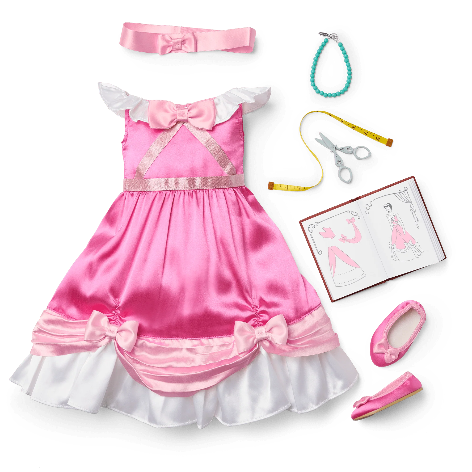 American Girl® Disney Princess Cinderella Original Ball Gown & Accessories for 18-inch Dolls 1 American Girl® Disney Princess Cinderella Original Ball Gown & Accessories for 18-inch Dolls