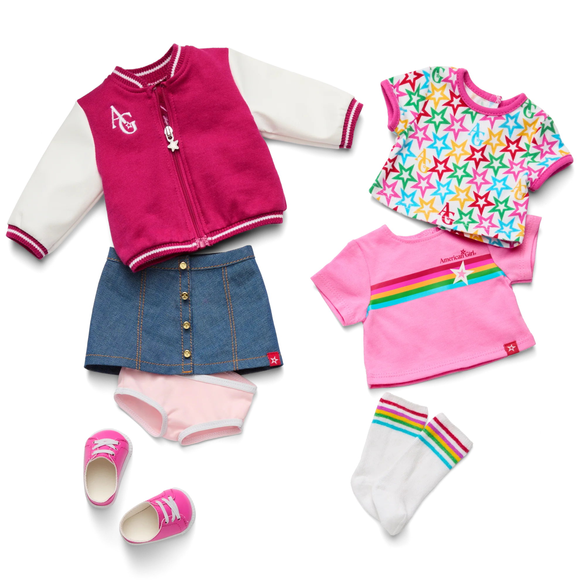 Truly Me™ 18-inch Doll #108, Puppy, Mini Backpack & Accessories AG™ Star Squad Bundle