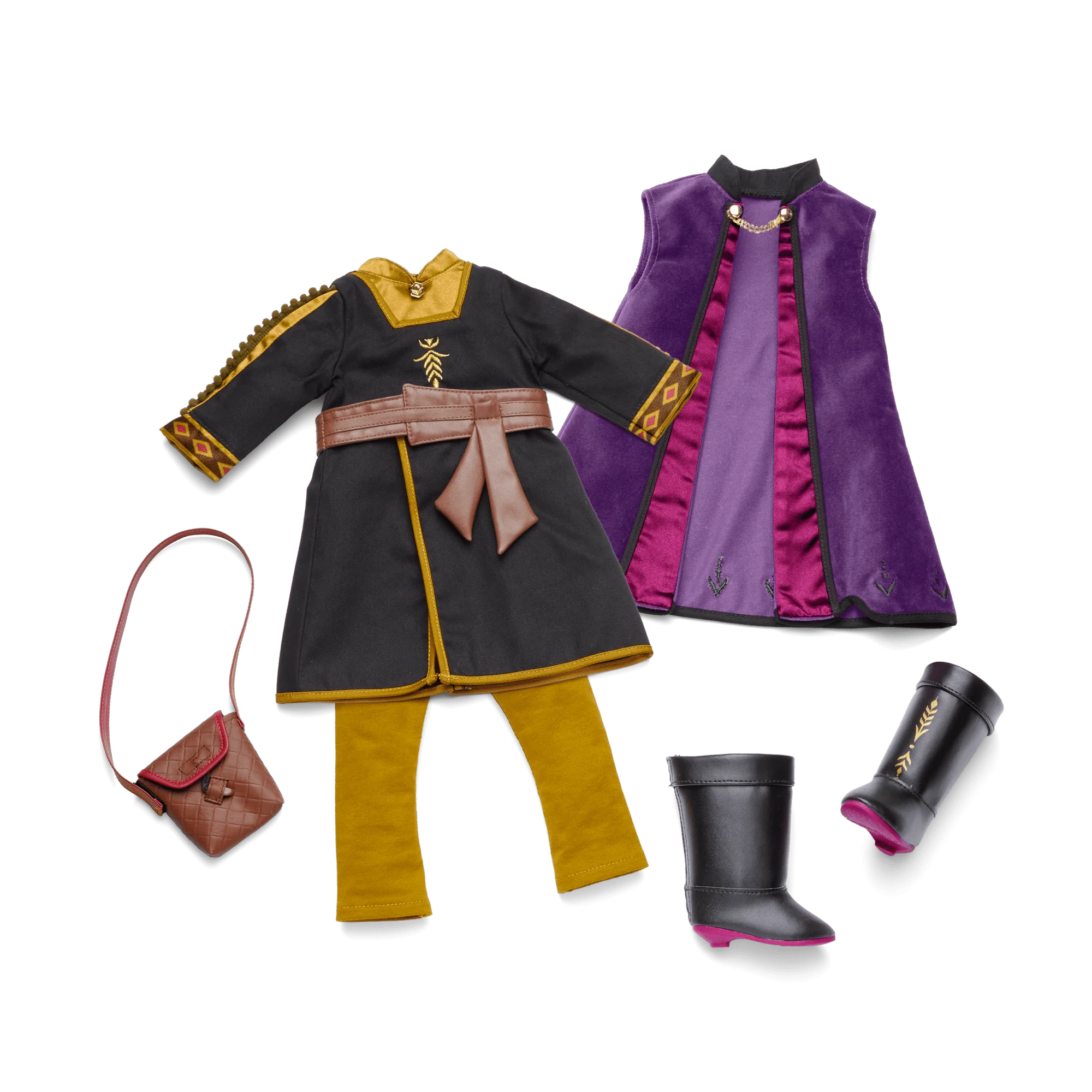 Disney Frozen Anna Adventure Outfit & Travel Bag for 18-inch Dolls by American Girl® 1 Disney Frozen Anna Adventure Outfit & Travel Bag for 18-inch Dolls by American Girl®